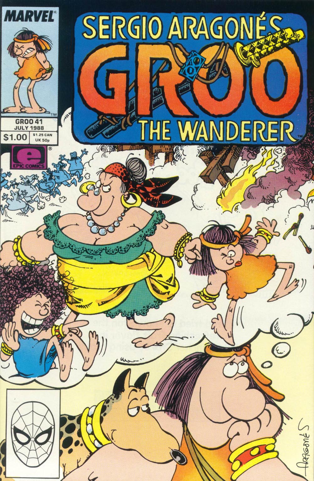 Read online Sergio Aragonés Groo the Wanderer comic -  Issue #41 - 1