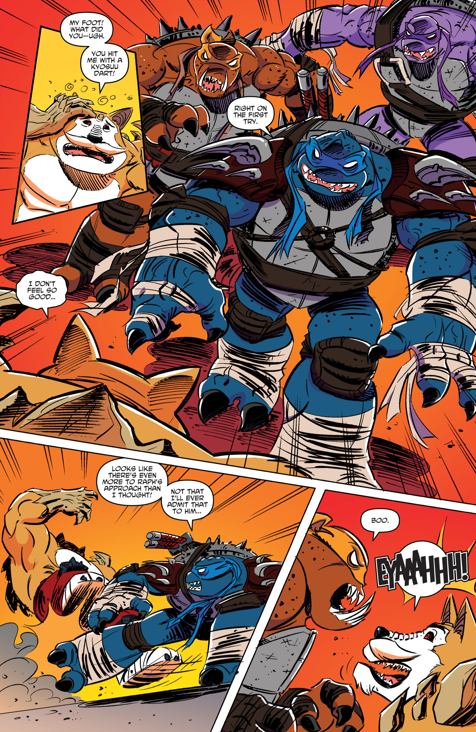Read online Teenage Mutant Ninja Turtles New Animated Adventures comic -  Issue #4 - 21