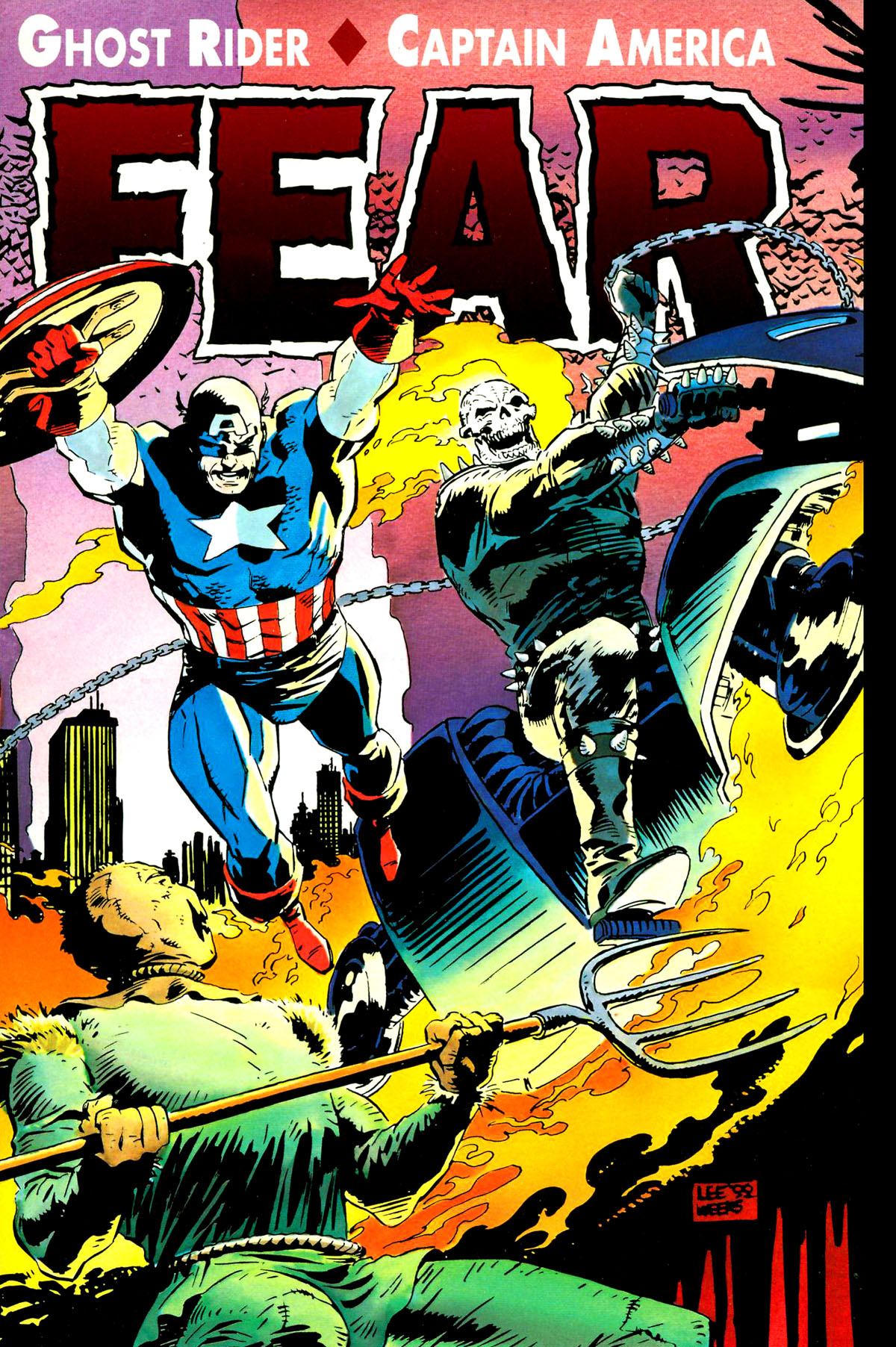 Read online Ghost Rider/Captain America: Fear comic -  Issue # Full - 1