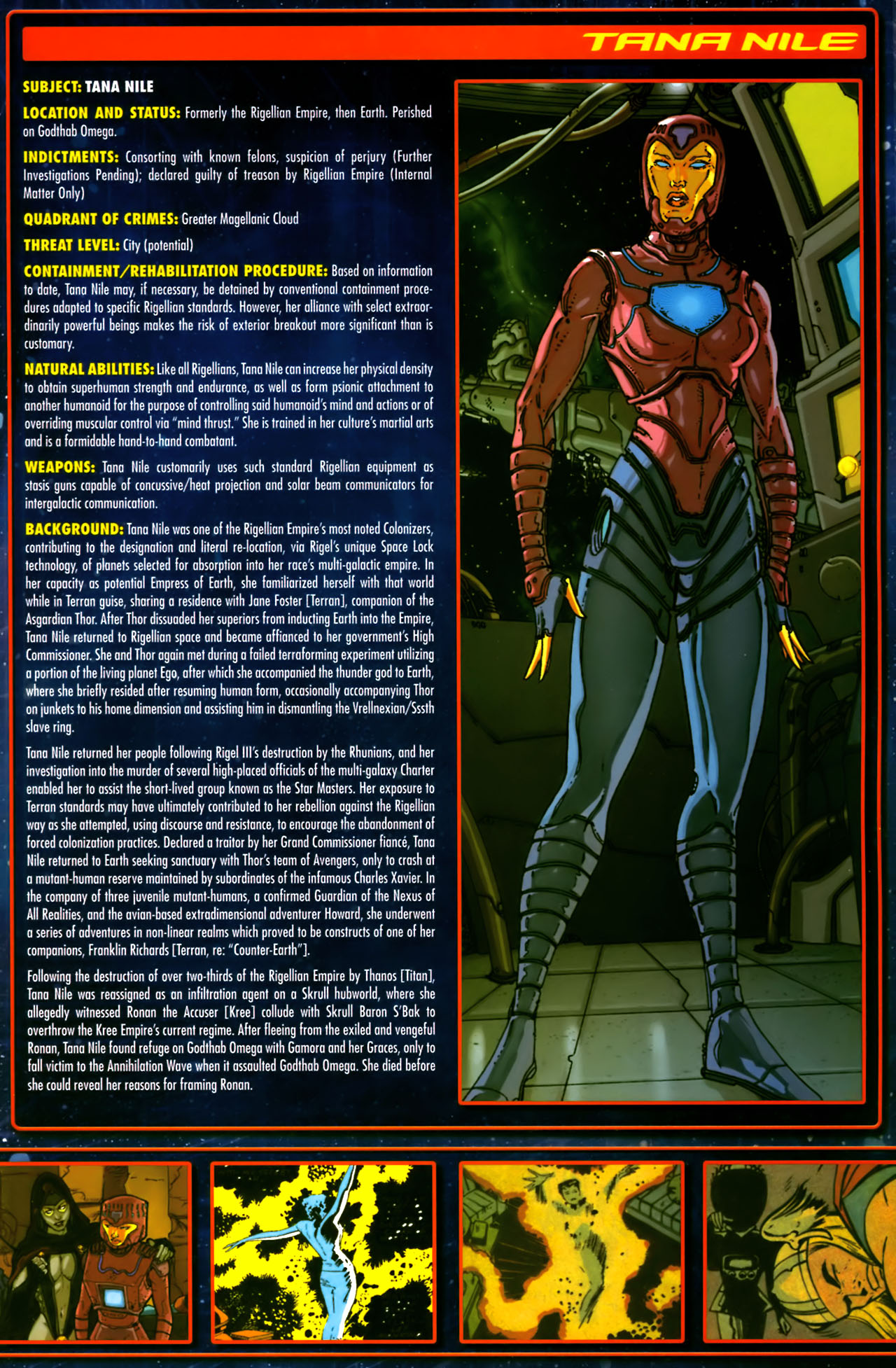 Read online Annihilation:  The  Nova Corps Files comic -  Issue #Annihilation:  The  Nova Corps Files Full - 23