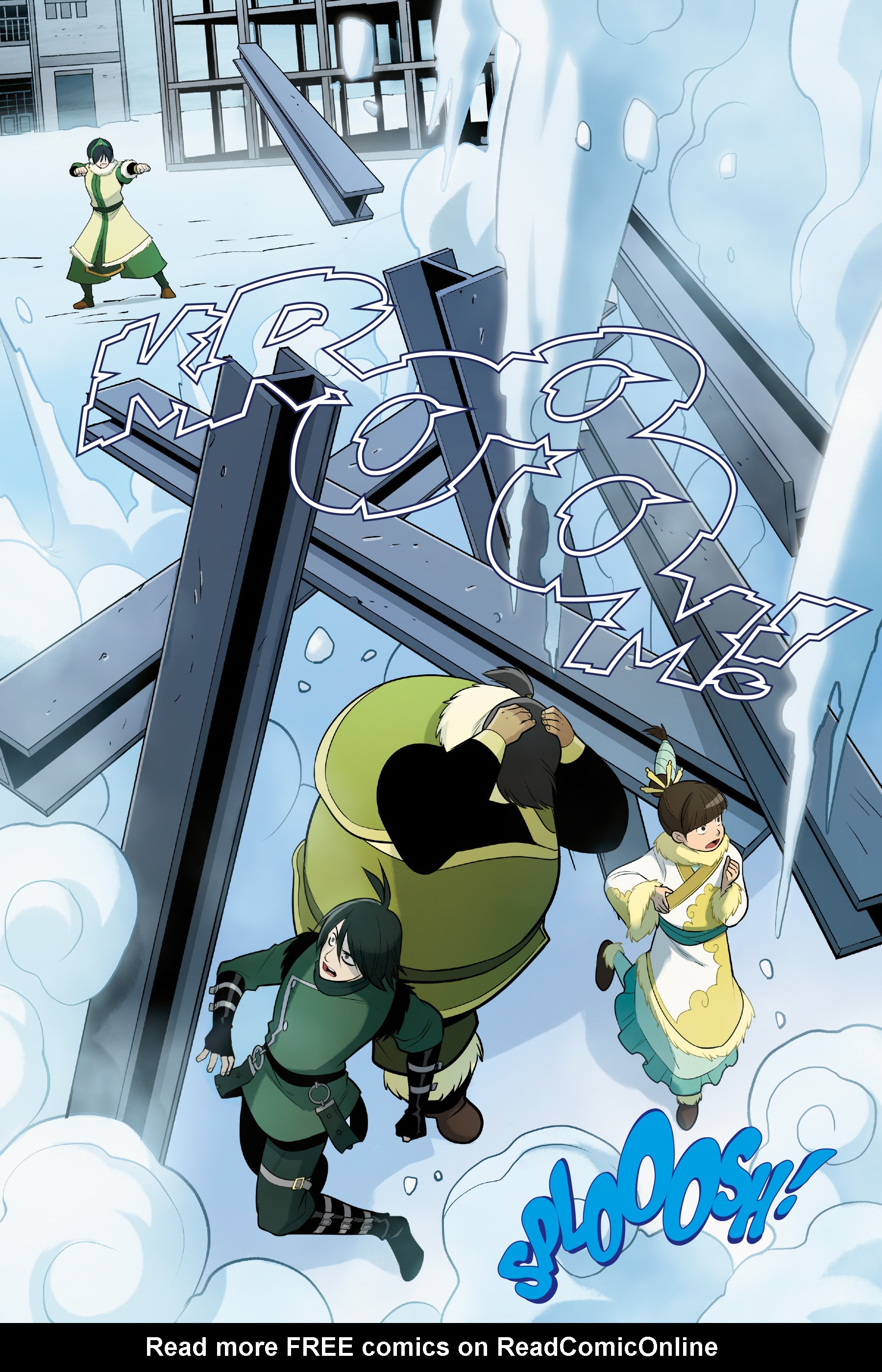 Read online Nickelodeon Avatar: The Last Airbender - North and South comic -  Issue #3 - 7