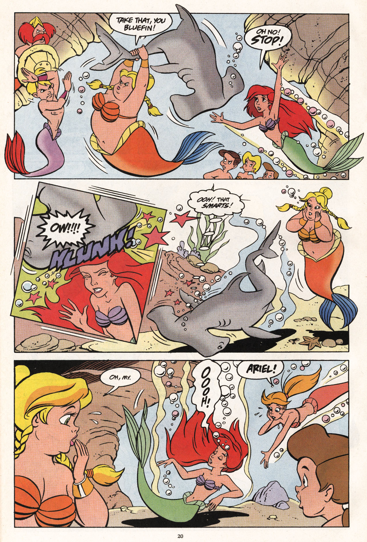 Read online Disney's The Little Mermaid comic -  Issue #4 - 22
