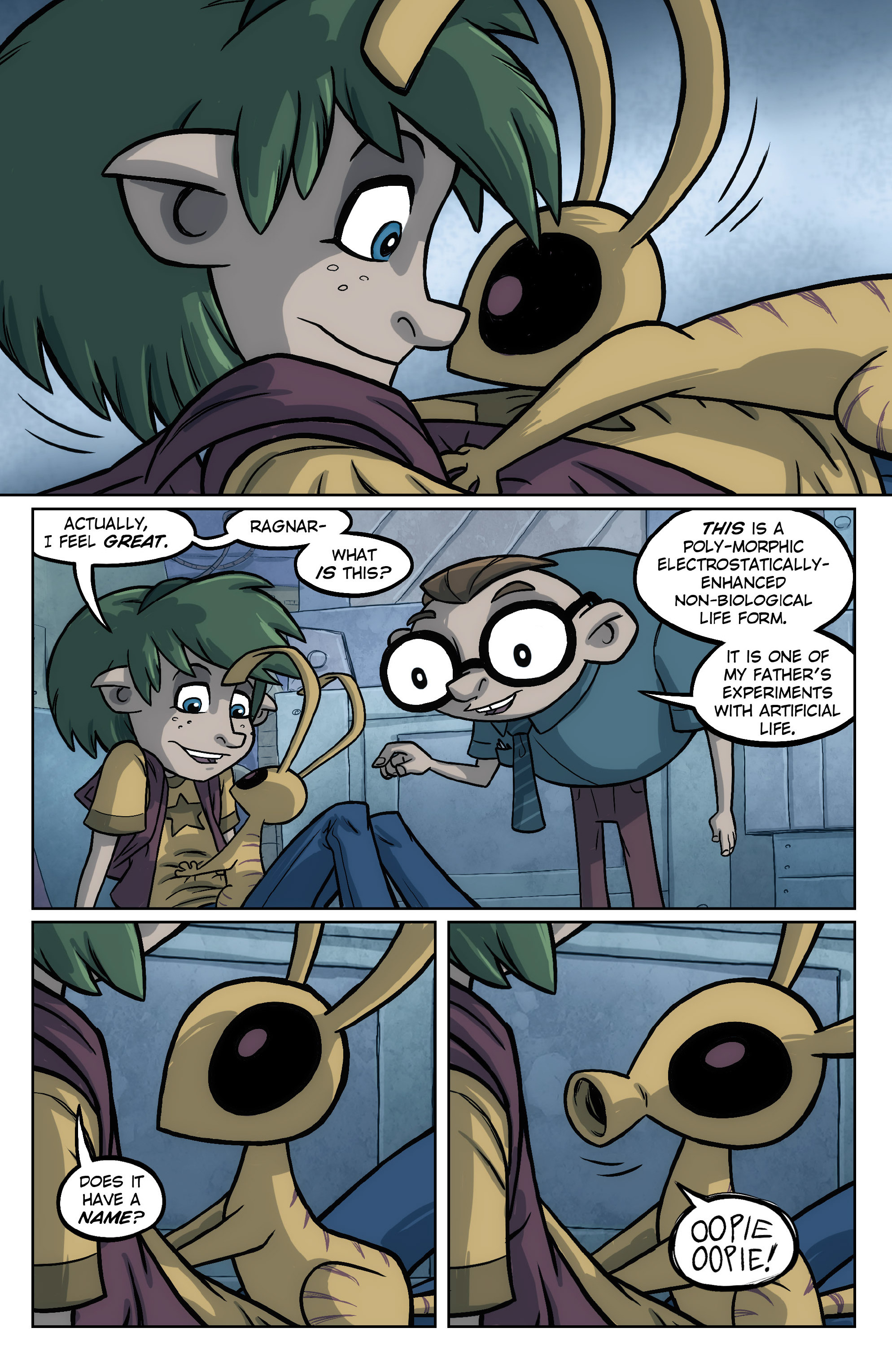 Read online Oddly Normal (2014) comic -  Issue #9 - 19