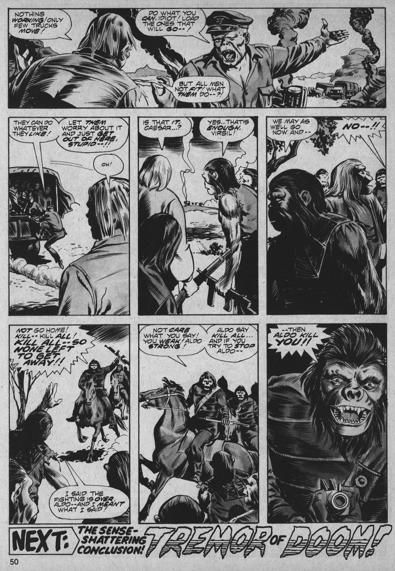 Read online Planet of the Apes comic -  Issue #27 - 49