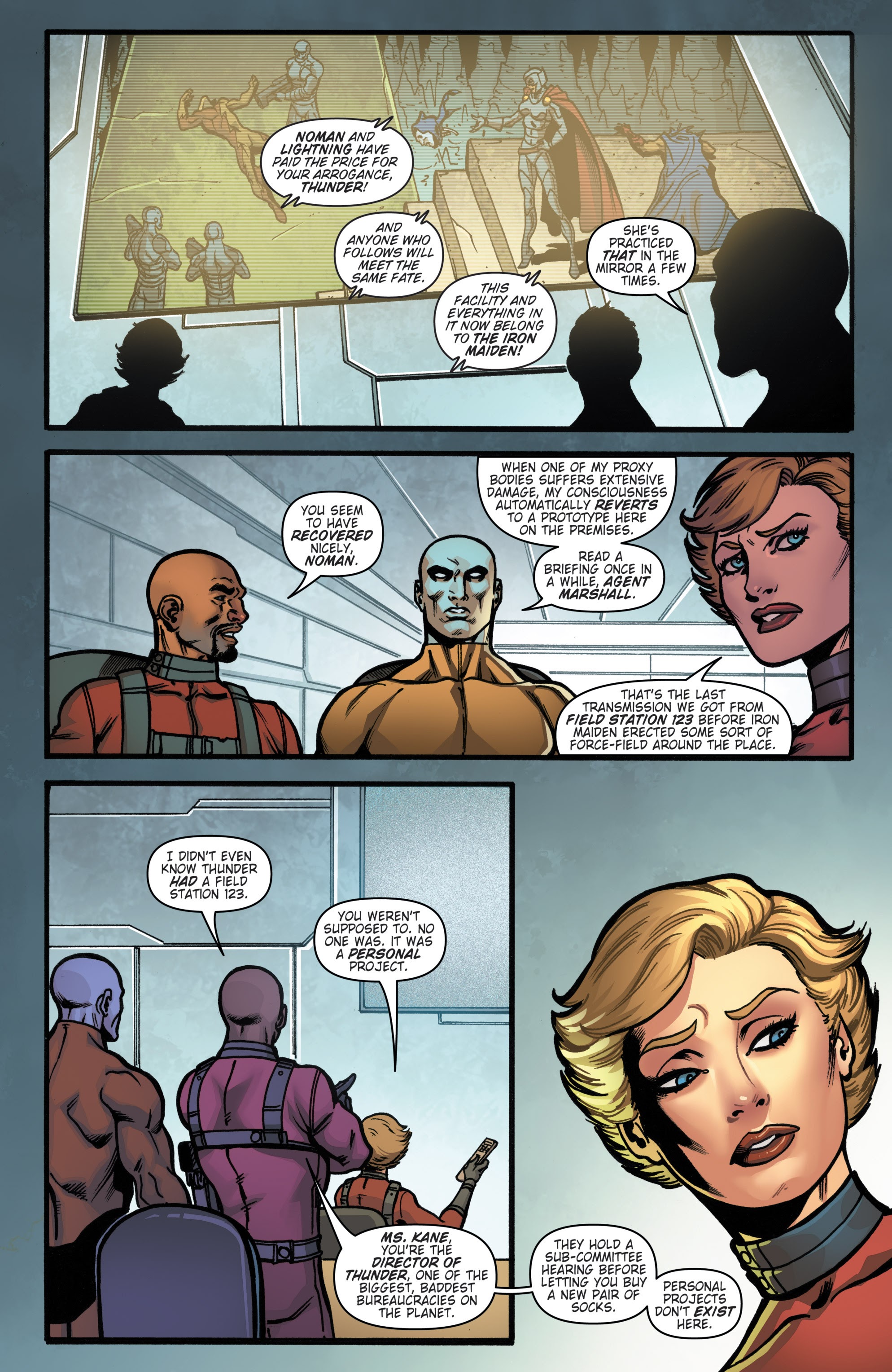 Read online T.H.U.N.D.E.R. Agents (2013) comic -  Issue #1 - 5