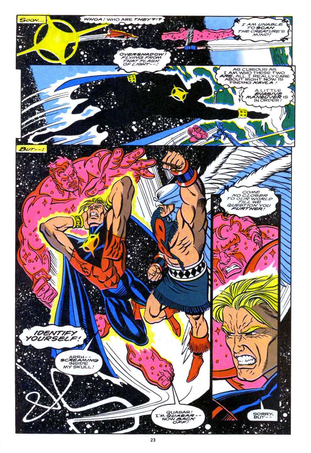 Read online Quasar comic -  Issue #56 - 19