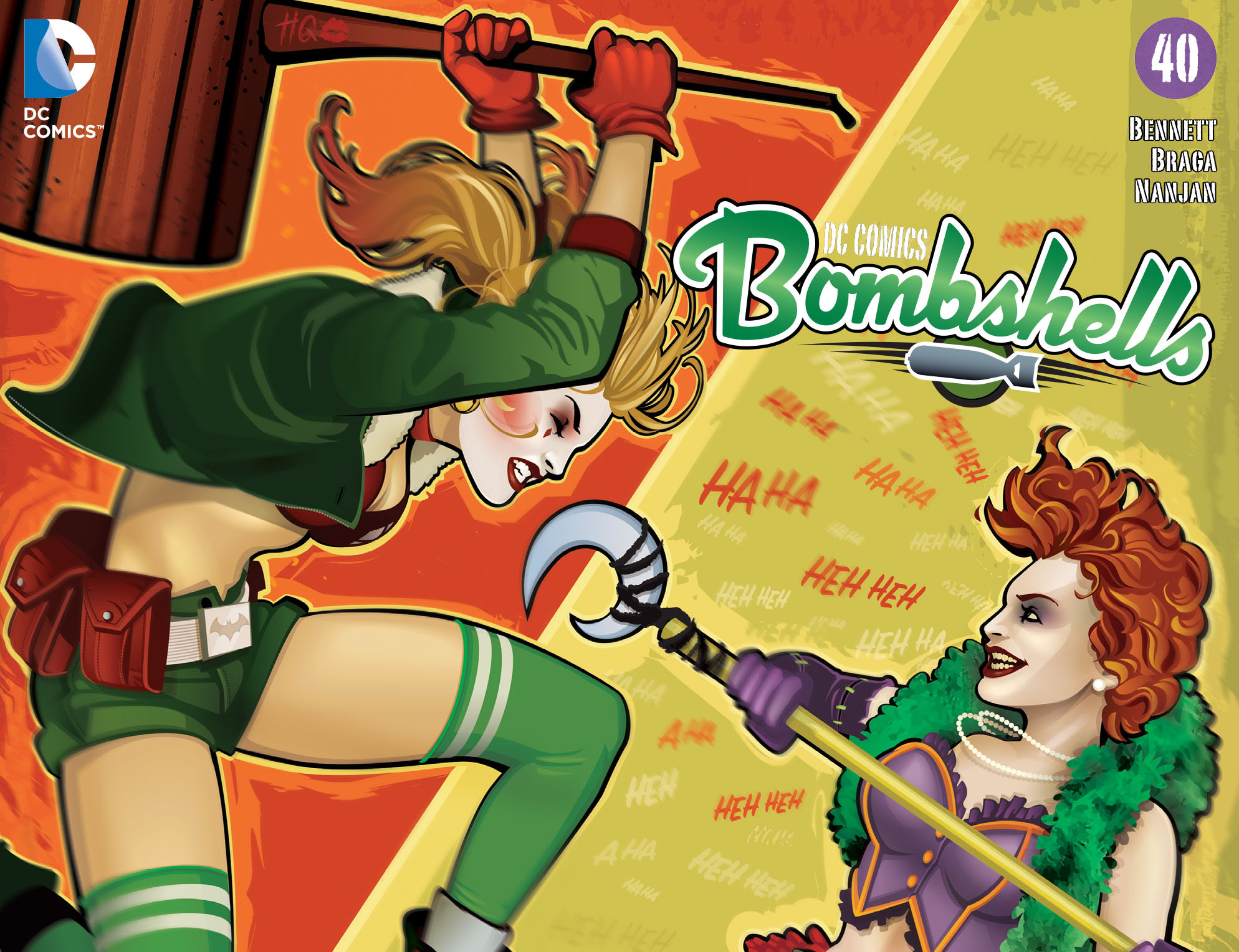 Read online DC Comics: Bombshells comic -  Issue #40 - 1