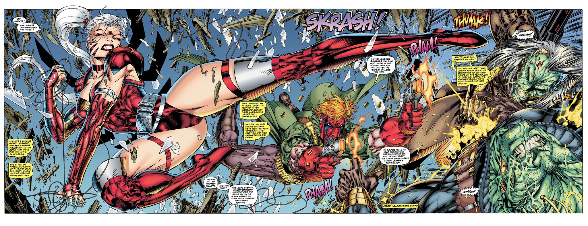 Read online Cyberforce (1992) comic -  Issue # _The Complete Cyberforce (Part 2) - 58