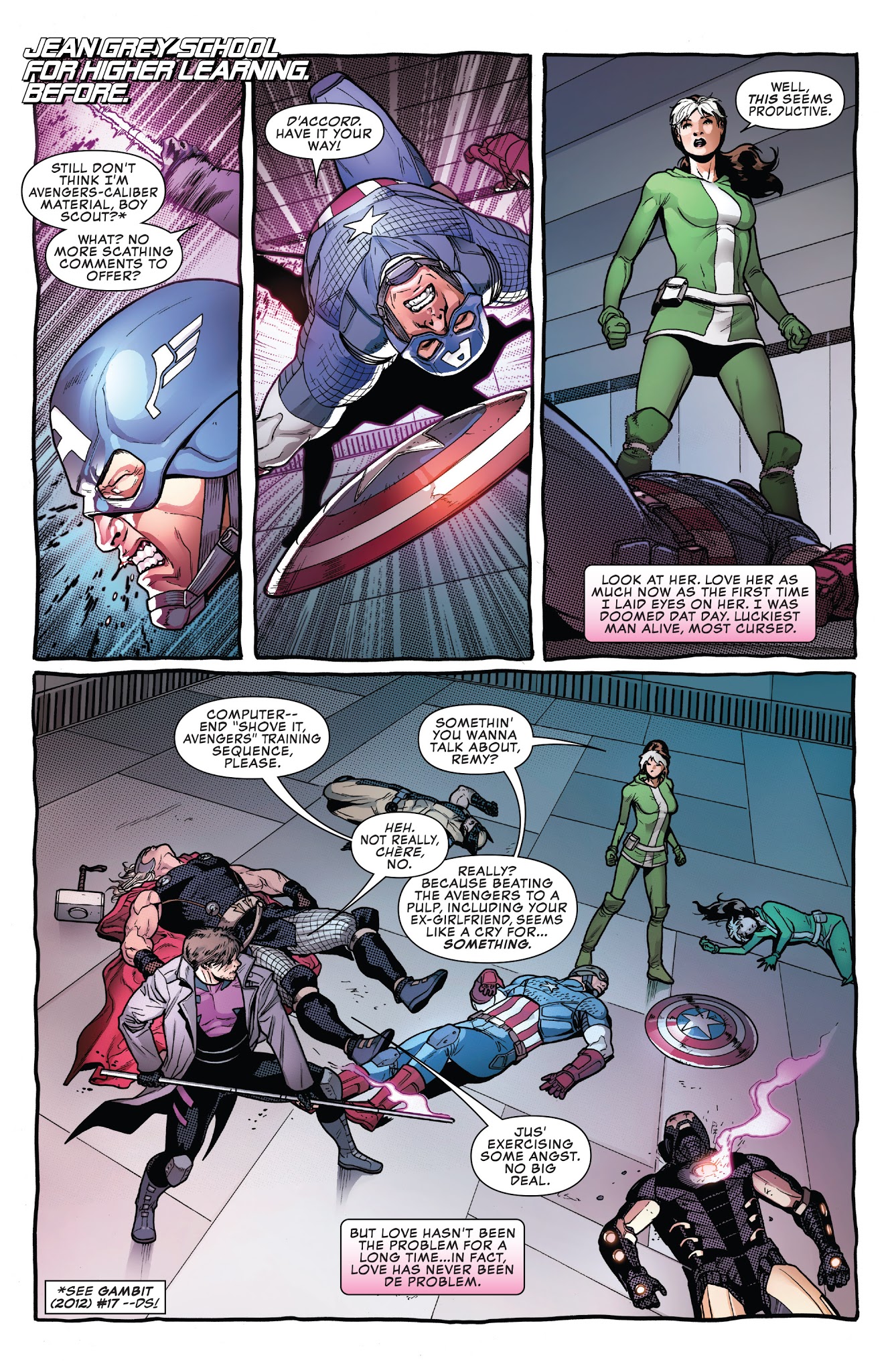 Read online Rogue & Gambit comic -  Issue #4 - 13