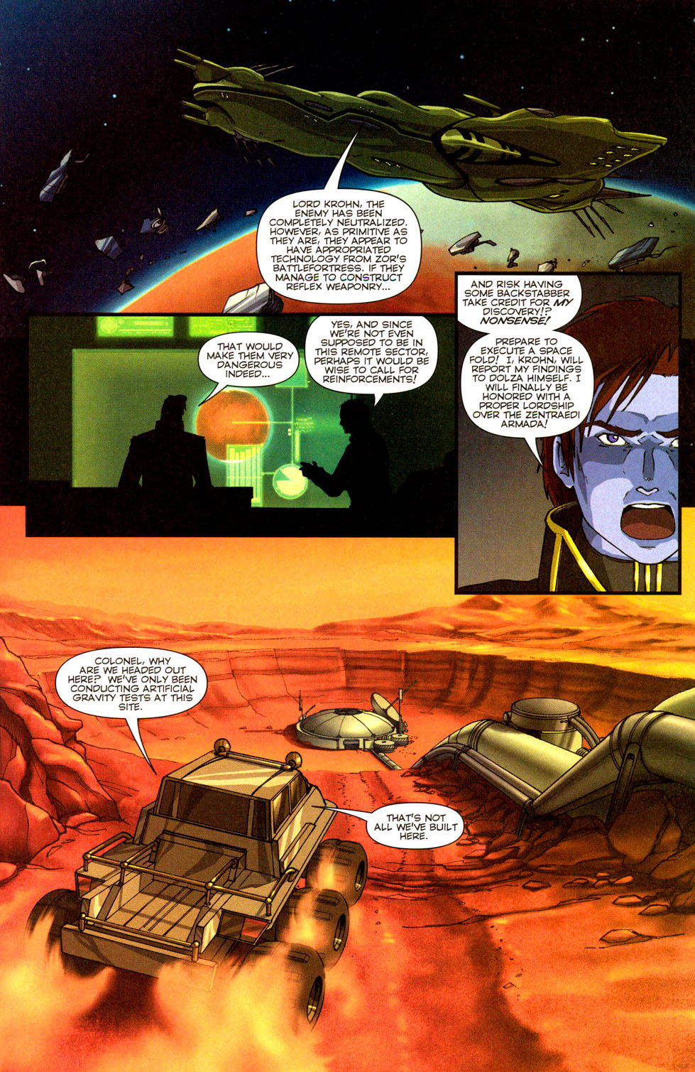 Read online Robotech: Invasion comic -  Issue #4 - 23