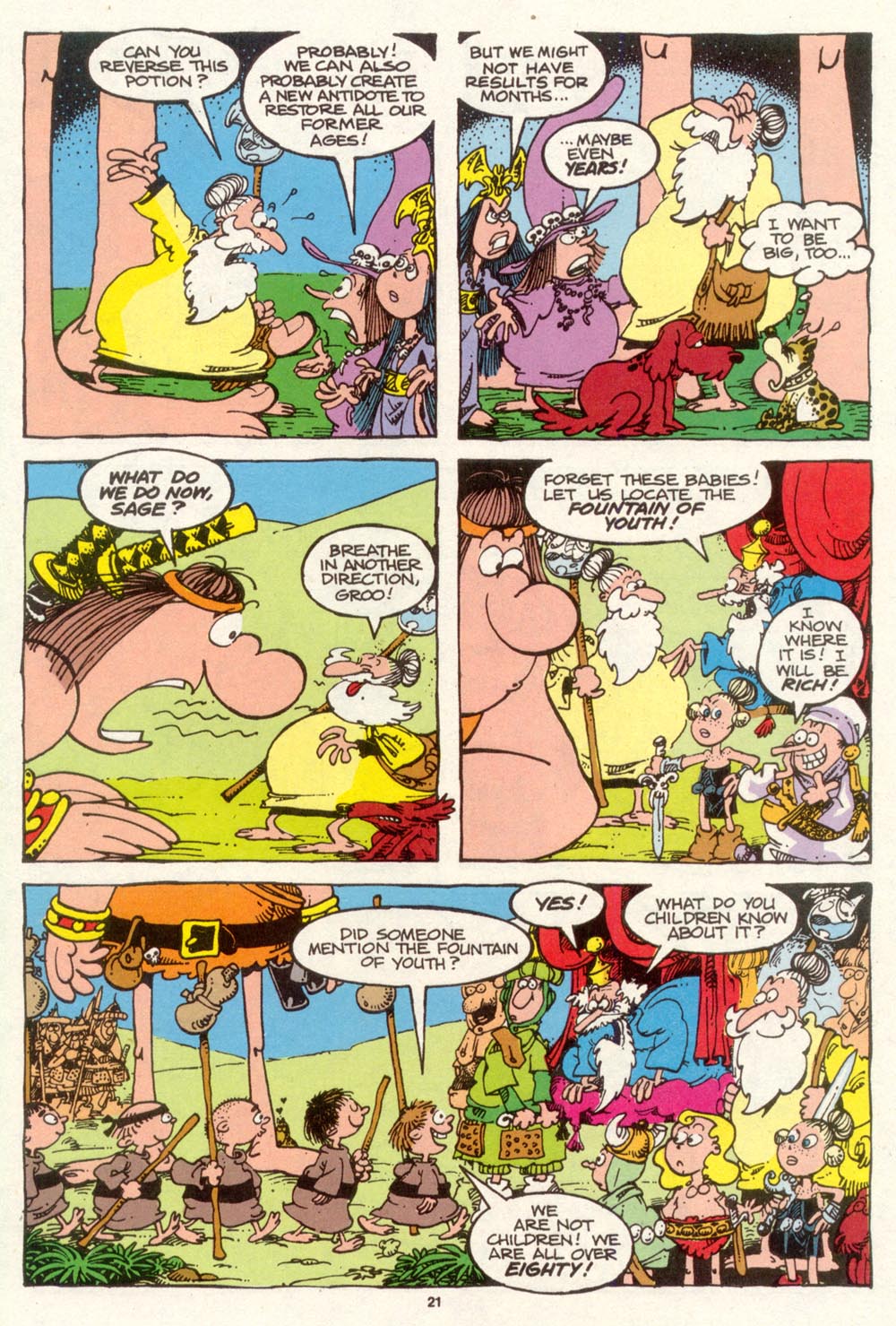 Read online Sergio Aragonés Groo the Wanderer comic -  Issue #93 - 22