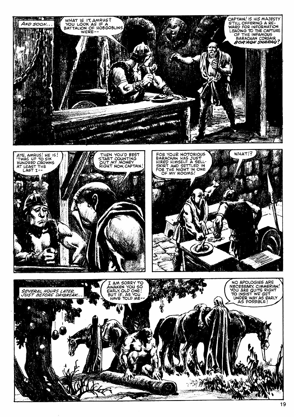 Read online The Savage Sword Of Conan comic -  Issue #83 - 19
