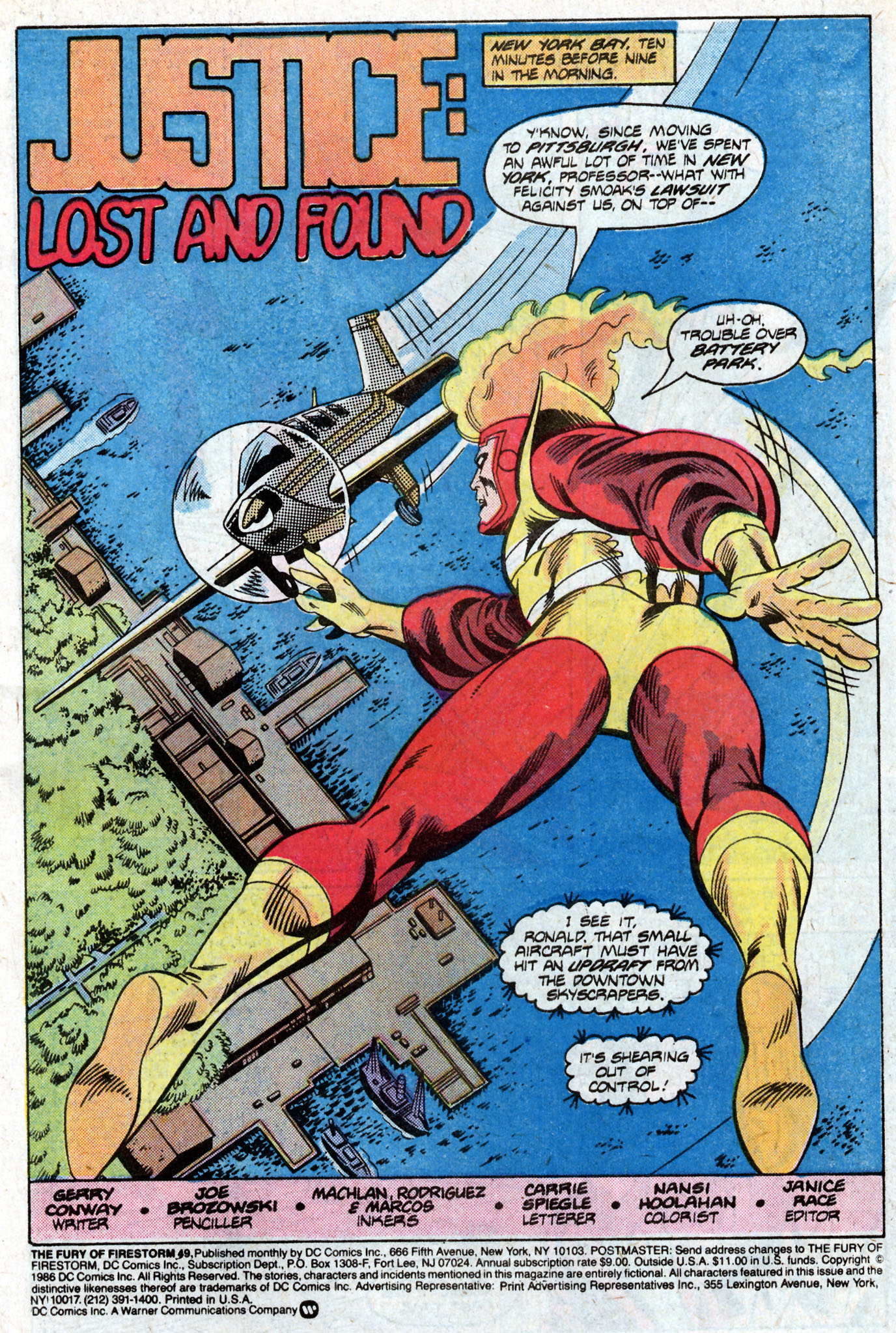 Read online The Fury of Firestorm comic -  Issue #49 - 2