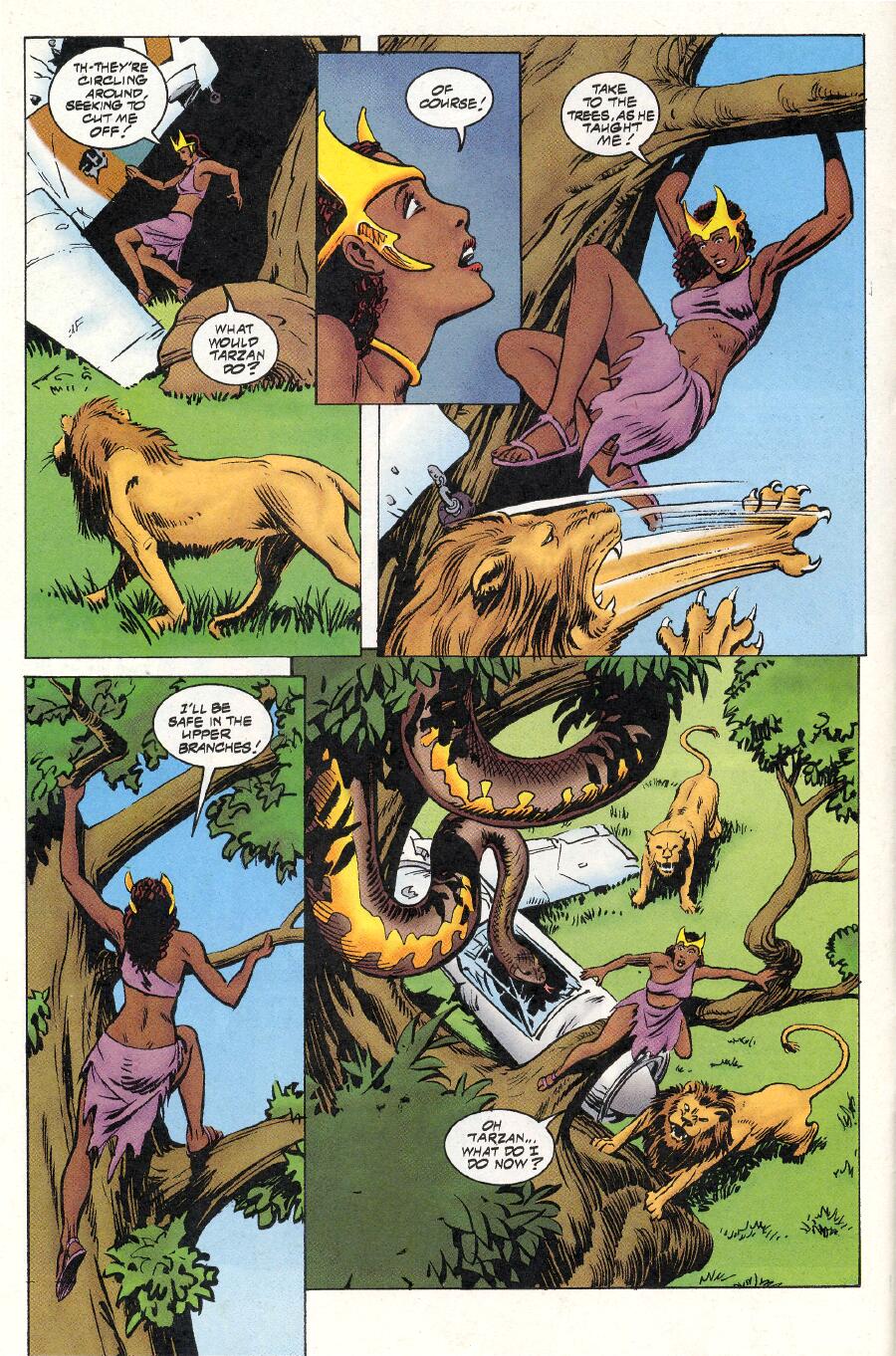 Read online Tarzan (1996) comic -  Issue #6 - 8