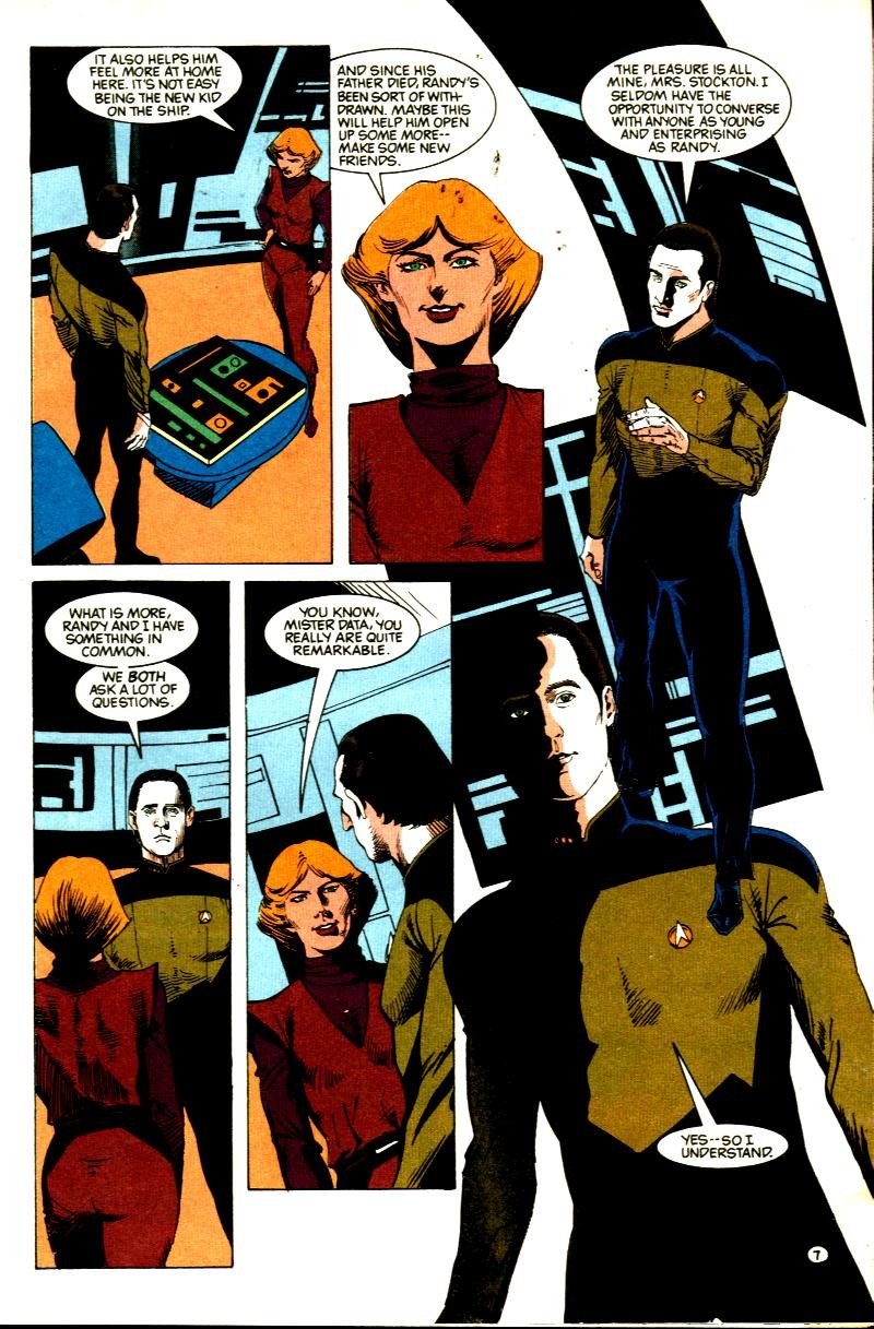 Read online Star Trek: The Next Generation (1989) comic -  Issue #6 - 8