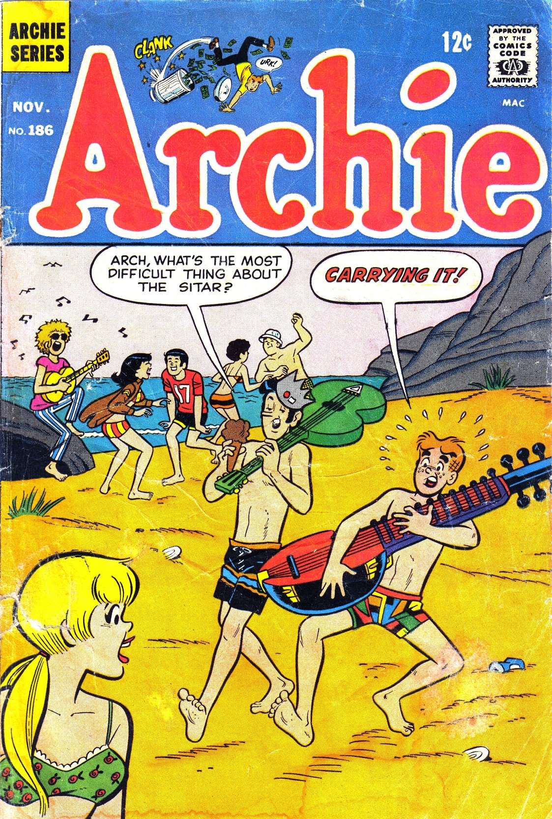 Read online Archie (1960) comic -  Issue #186 - 1