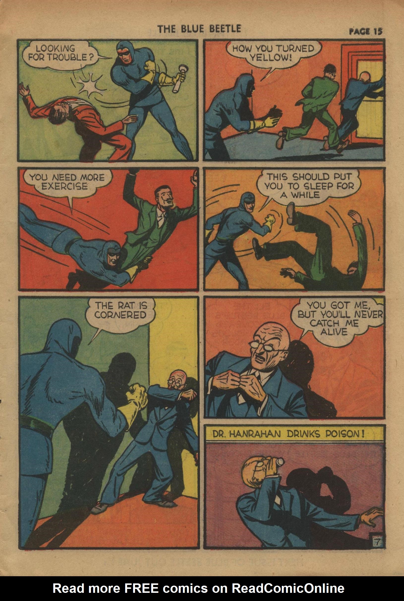 Read online The Blue Beetle comic -  Issue #2 - 17