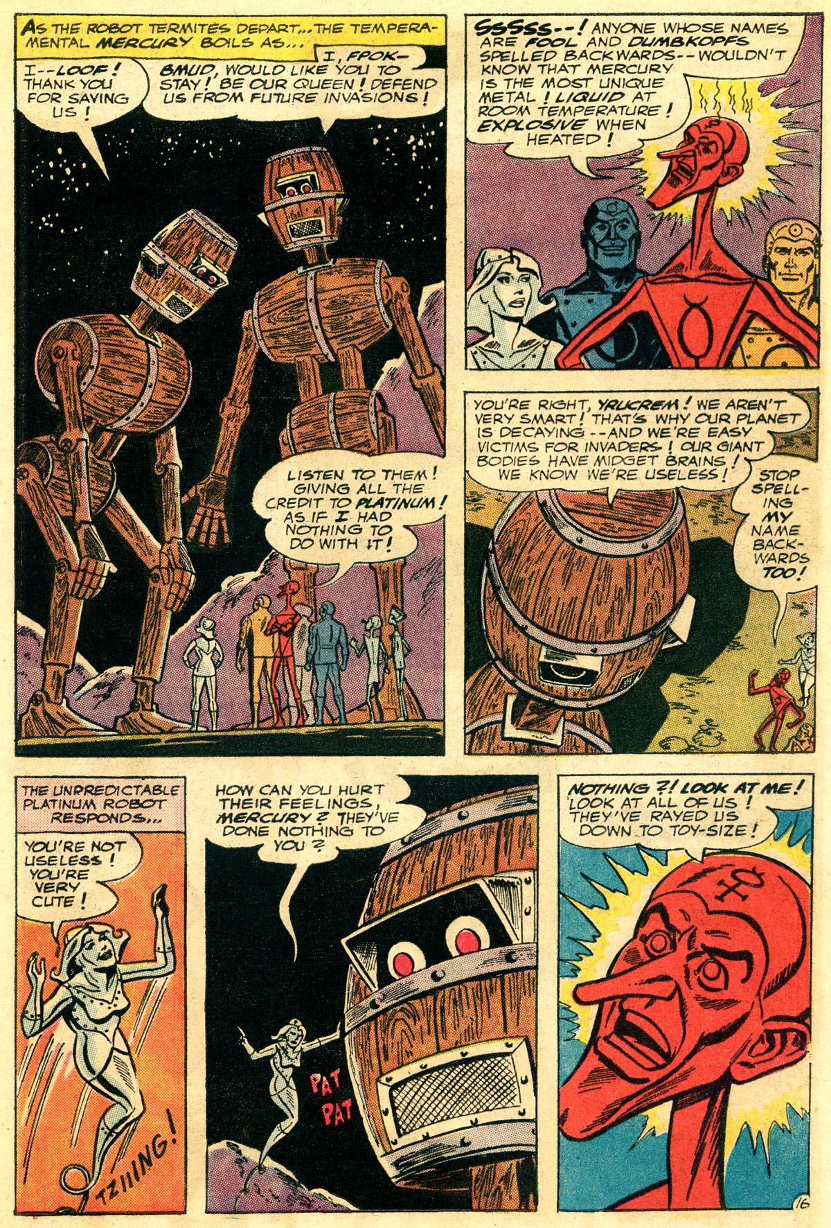 Read online Metal Men (1963) comic -  Issue #16 - 21