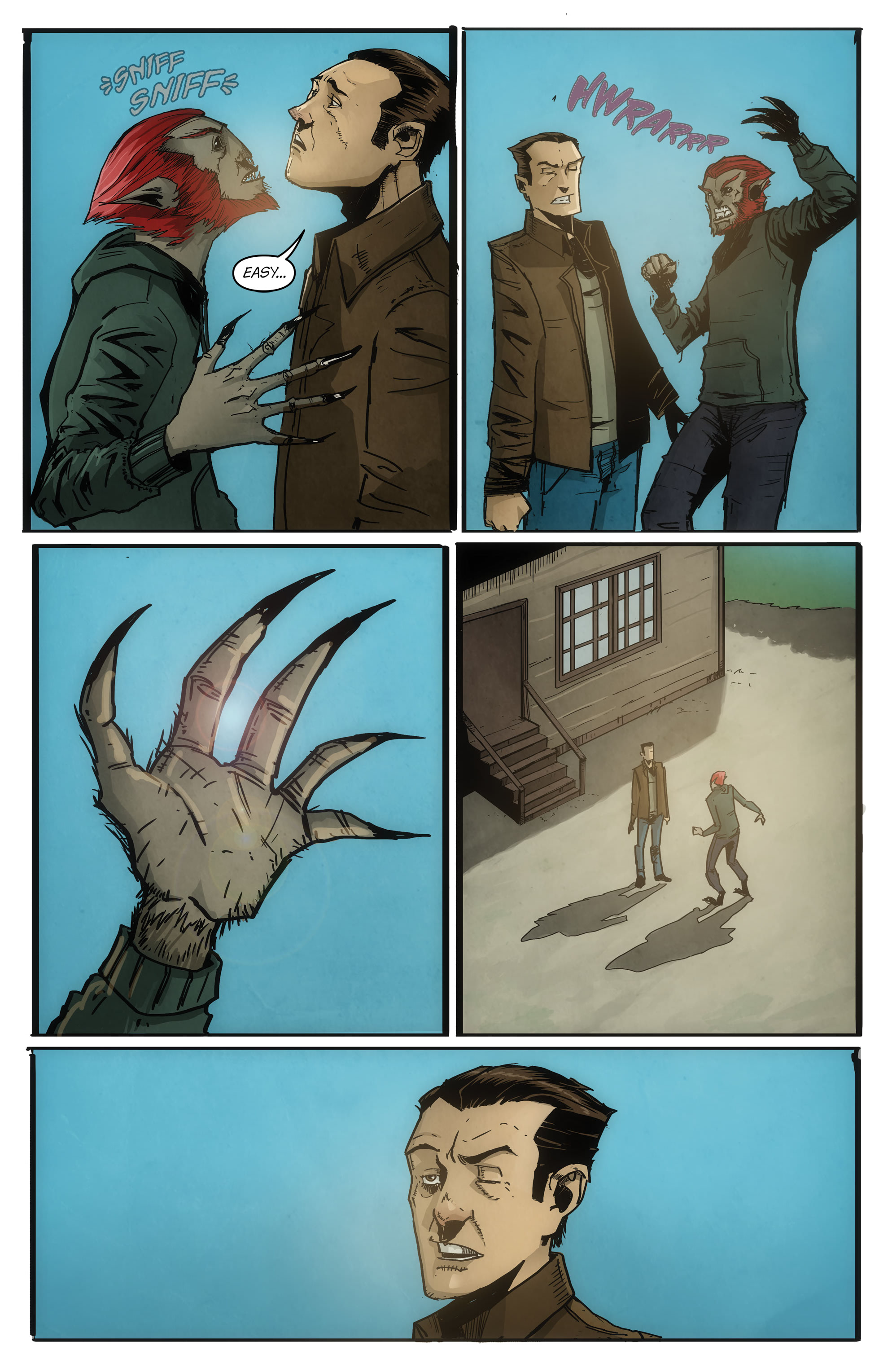 Read online John Carpenter Presents Storm Kids: Monica Bleue: A Werewolf Story comic -  Issue #3 - 10