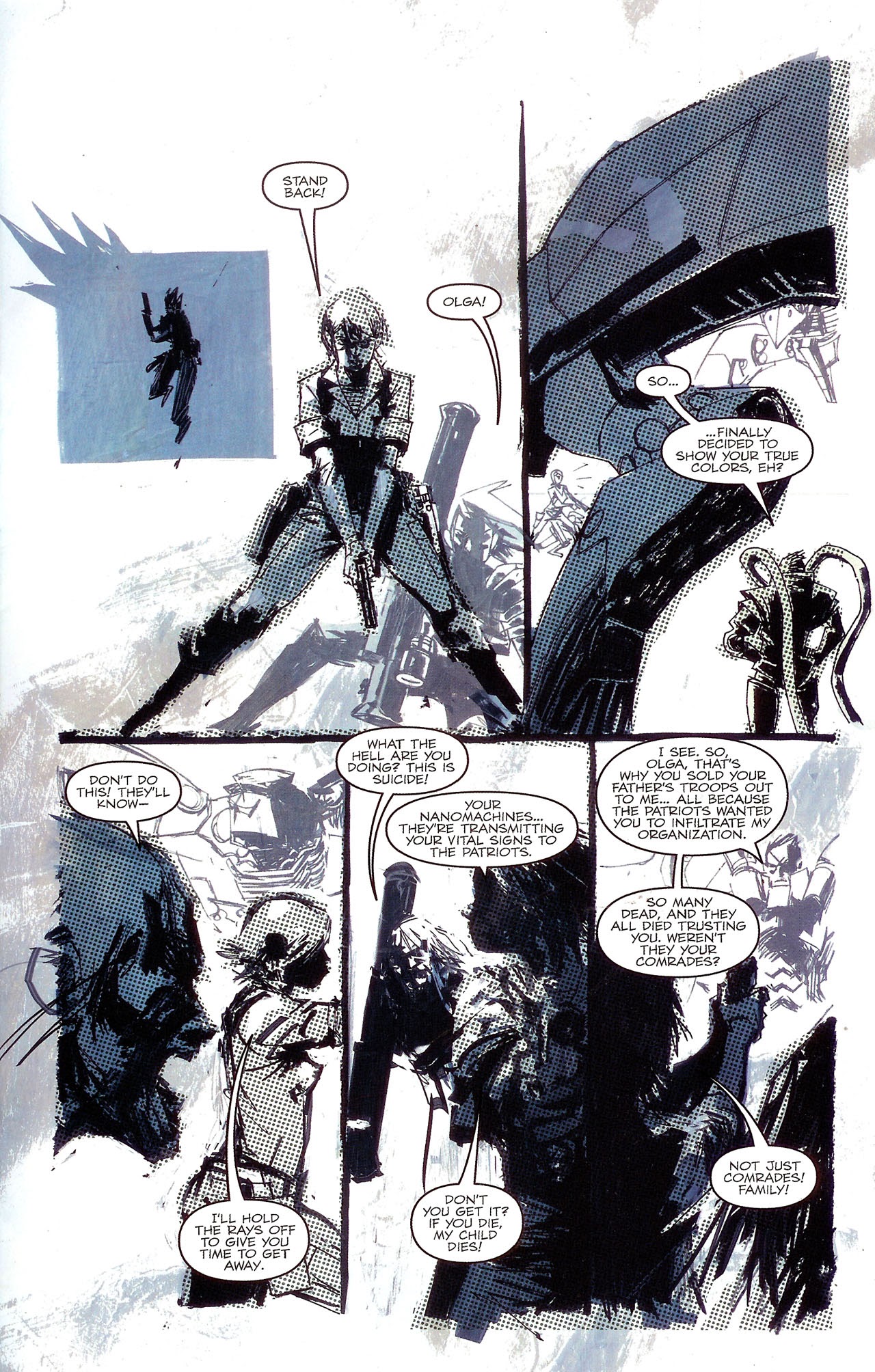 Read online Metal Gear Solid: Sons of Liberty comic -  Issue #11 - 11