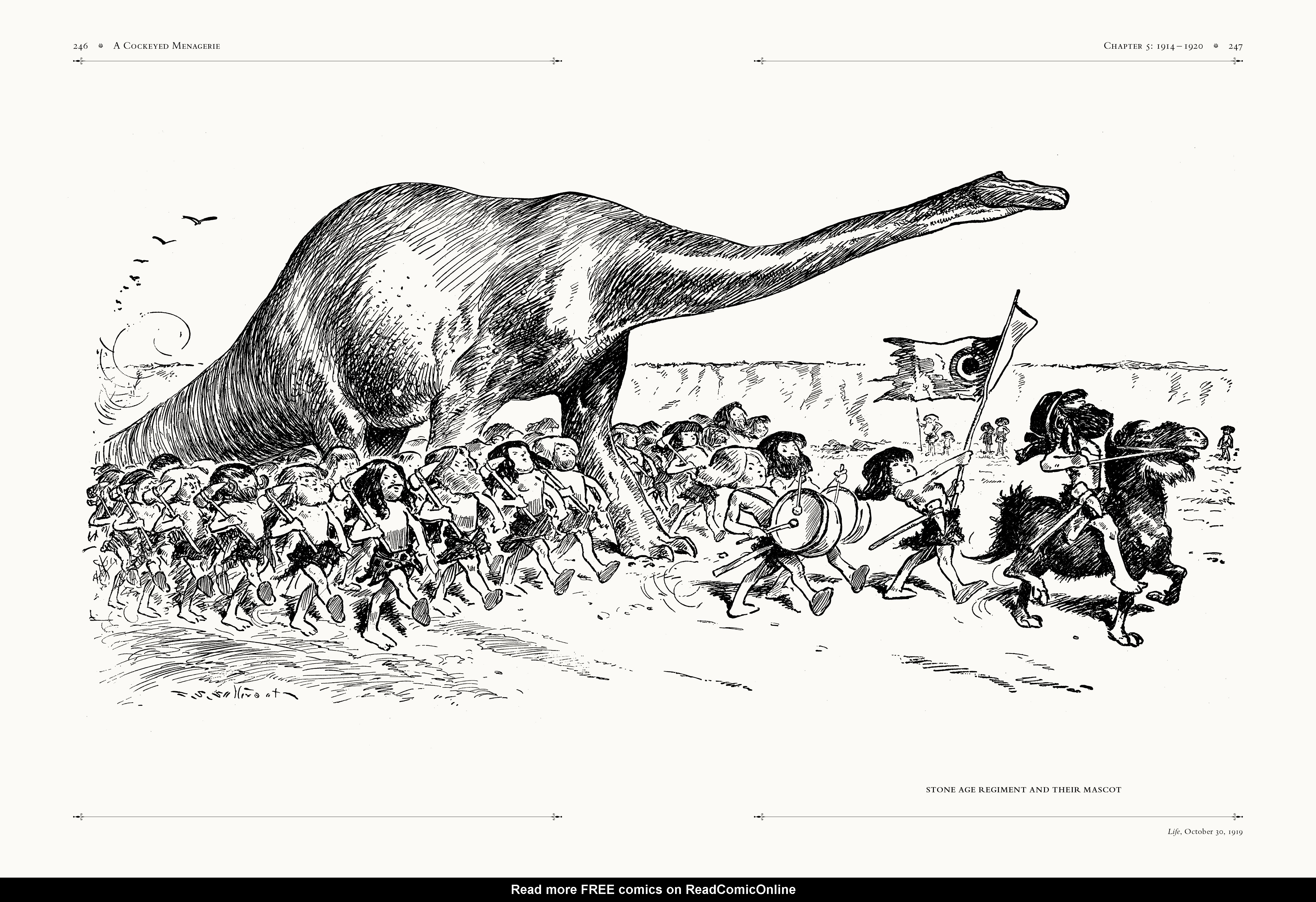 Read online A Cockeyed Menagerie: The Drawings of T.S. Sullivant comic -  Issue # TPB (Part 3) - 56