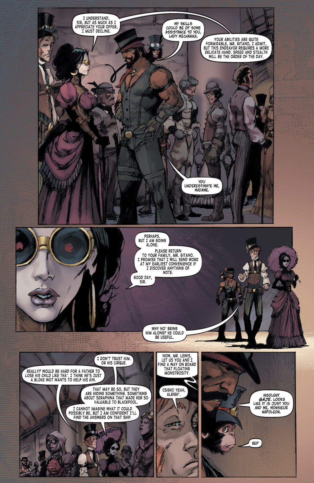 Read online Lady Mechanika comic -  Issue #4 - 9