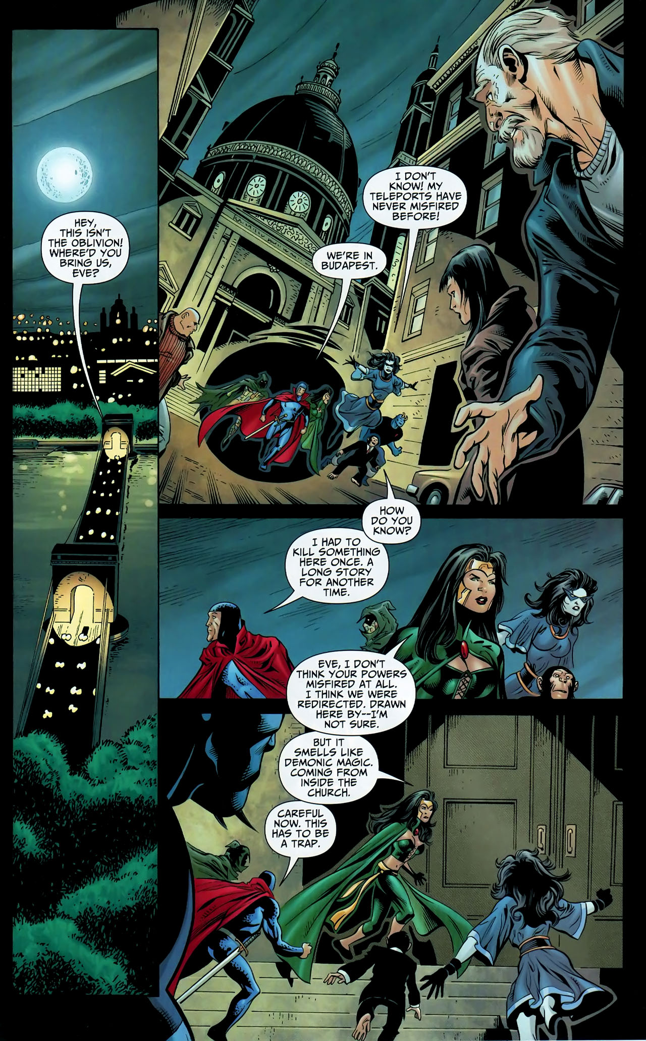Read online Shadowpact comic -  Issue #9 - 10