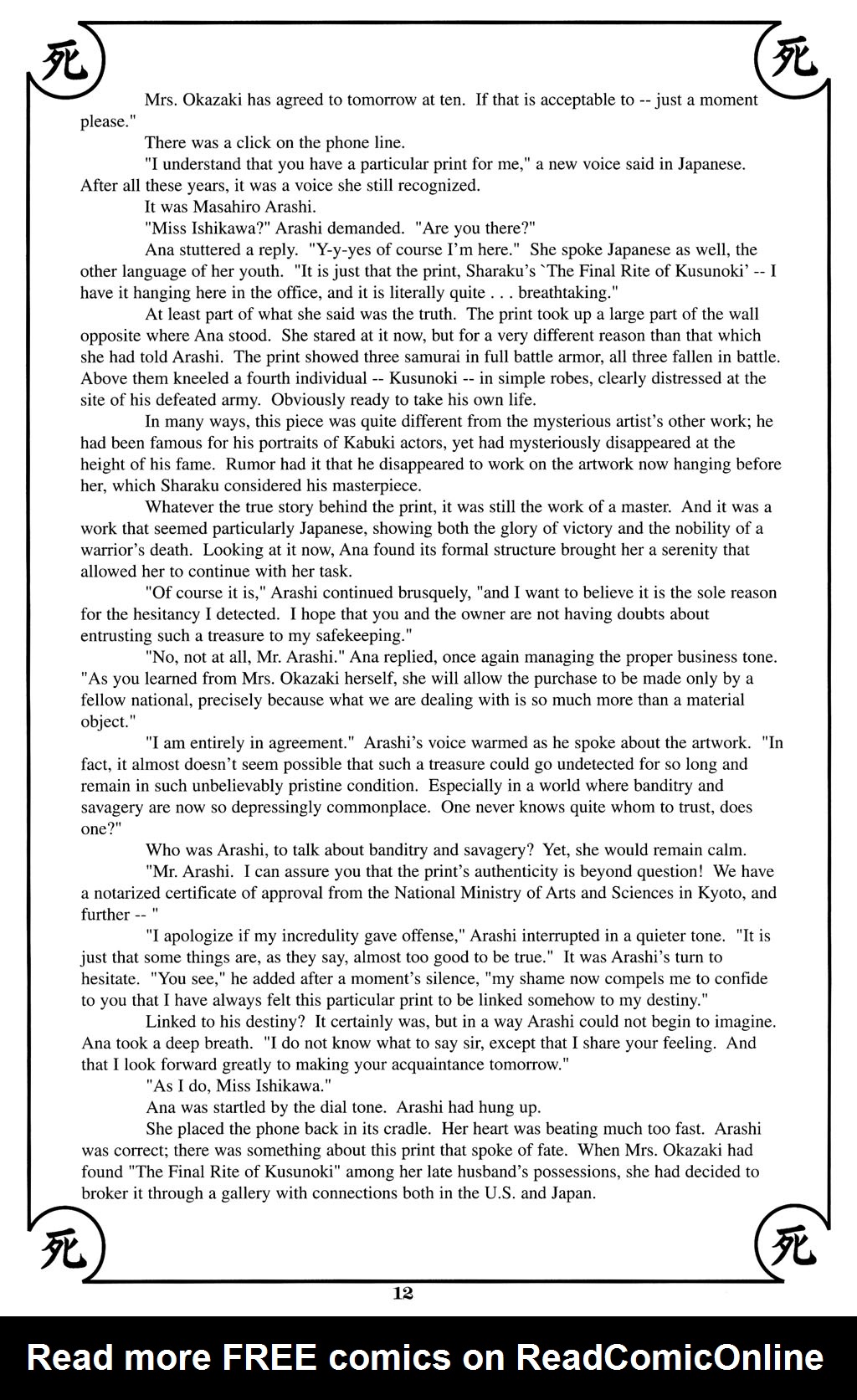 Read online Shi: The Illustrated Warrior comic -  Issue #1 - 14