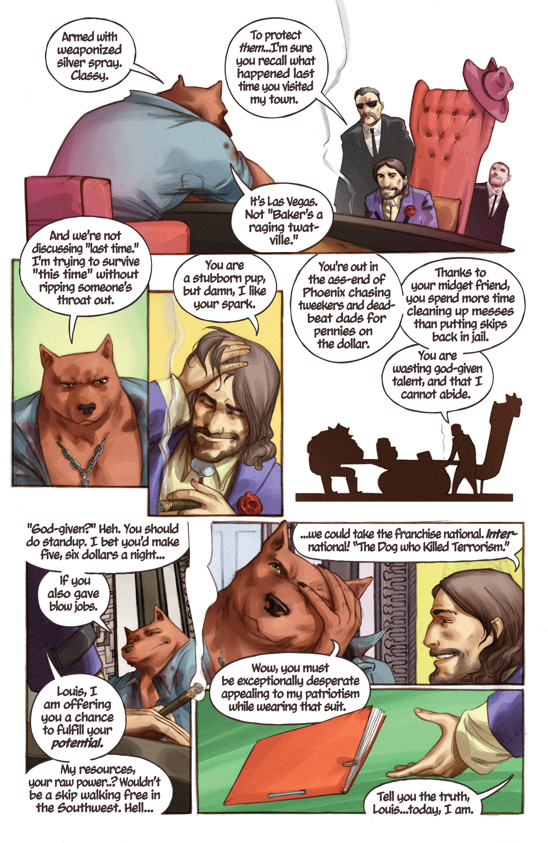 Read online Bad Dog comic -  Issue #5 - 12