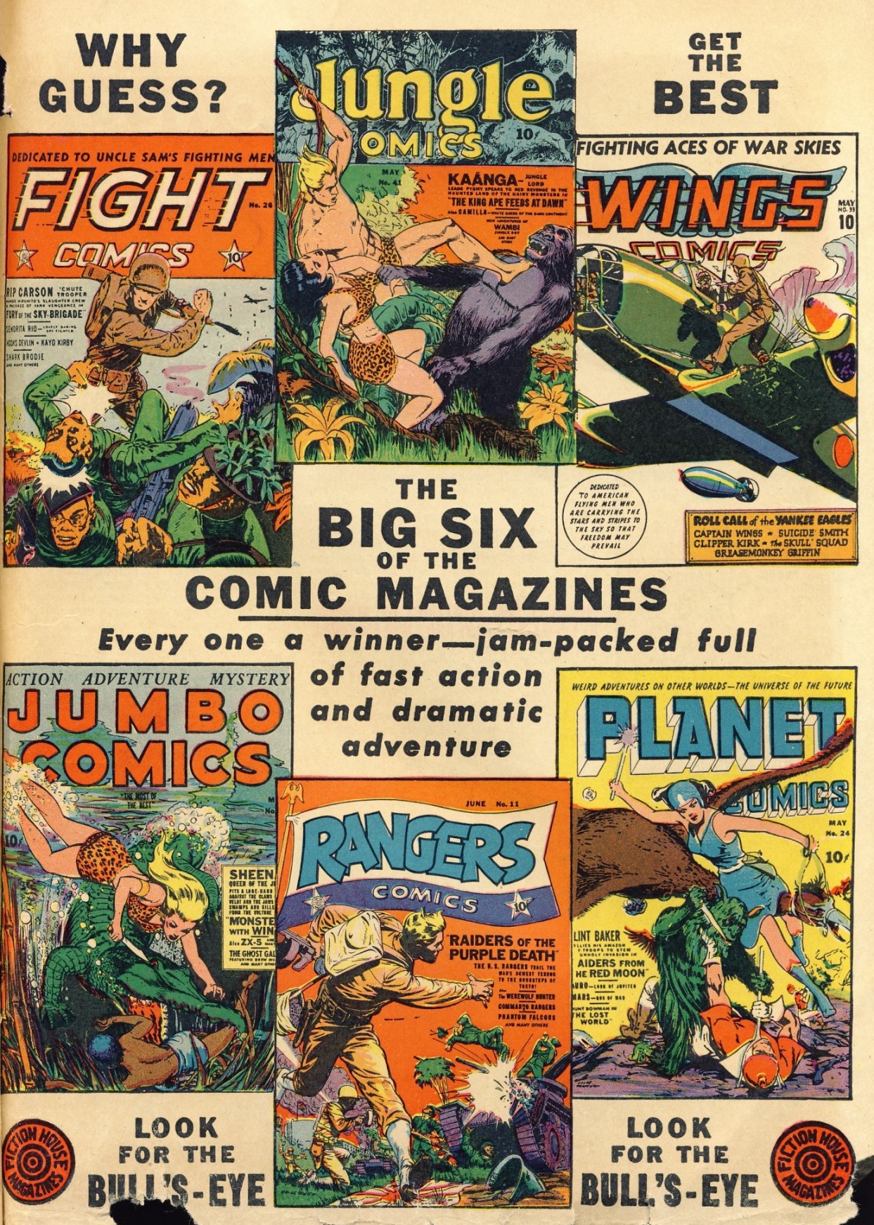Read online Wings Comics comic -  Issue #33 - 67