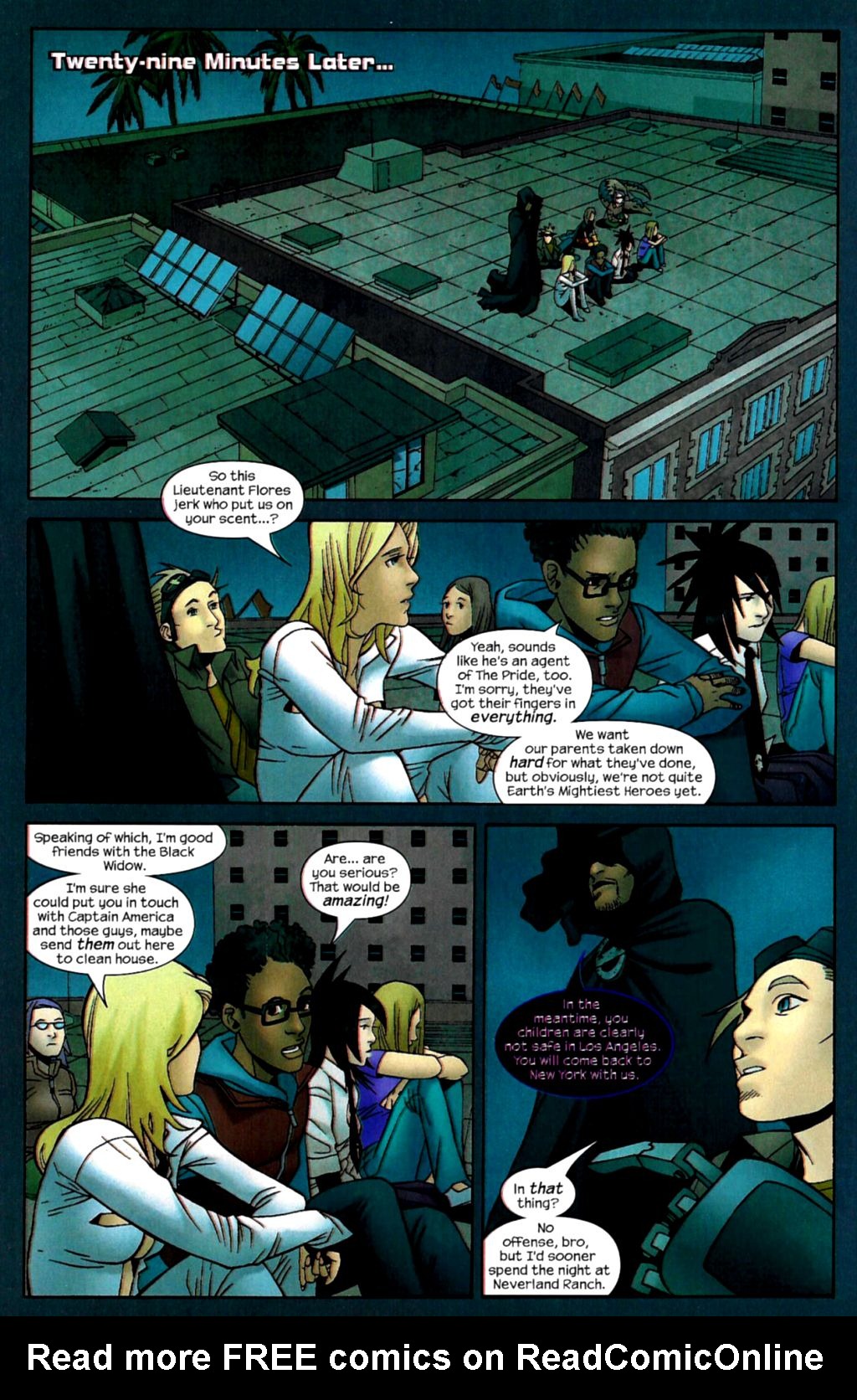 Read online Runaways (2003) comic -  Issue #12 - 16