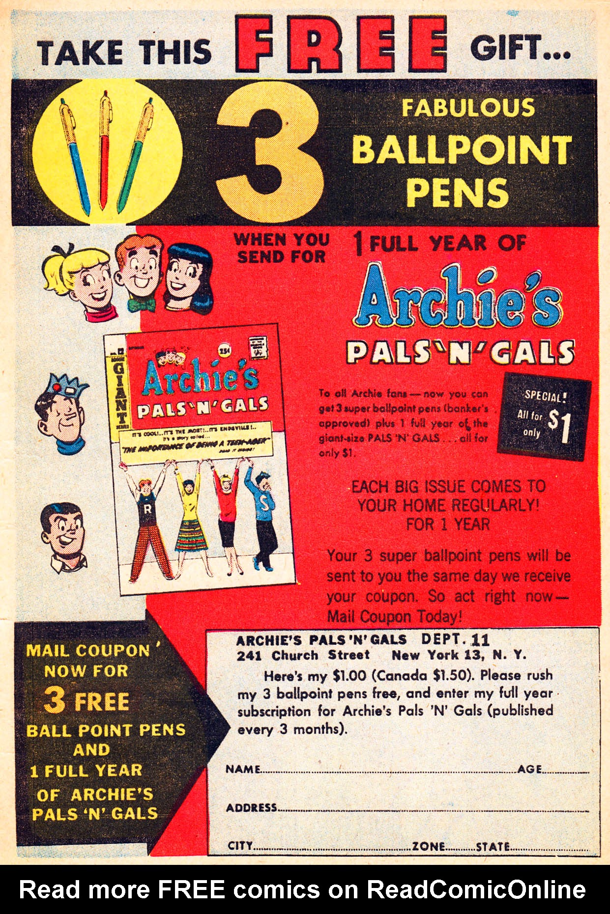 Read online Archie's Joke Book Magazine comic -  Issue #50 - 19