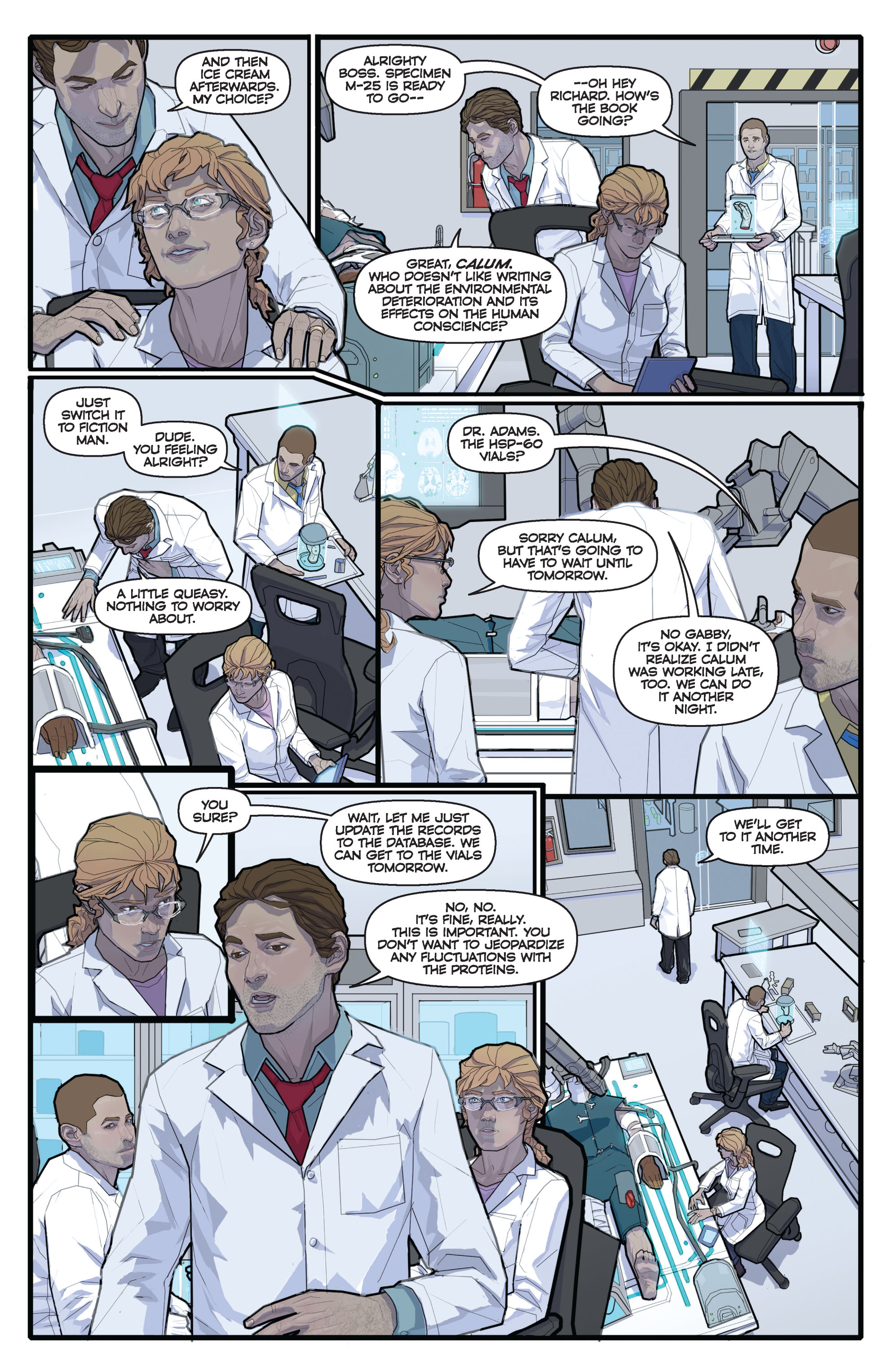 Read online Broken Pieces comic -  Issue #1 - 12