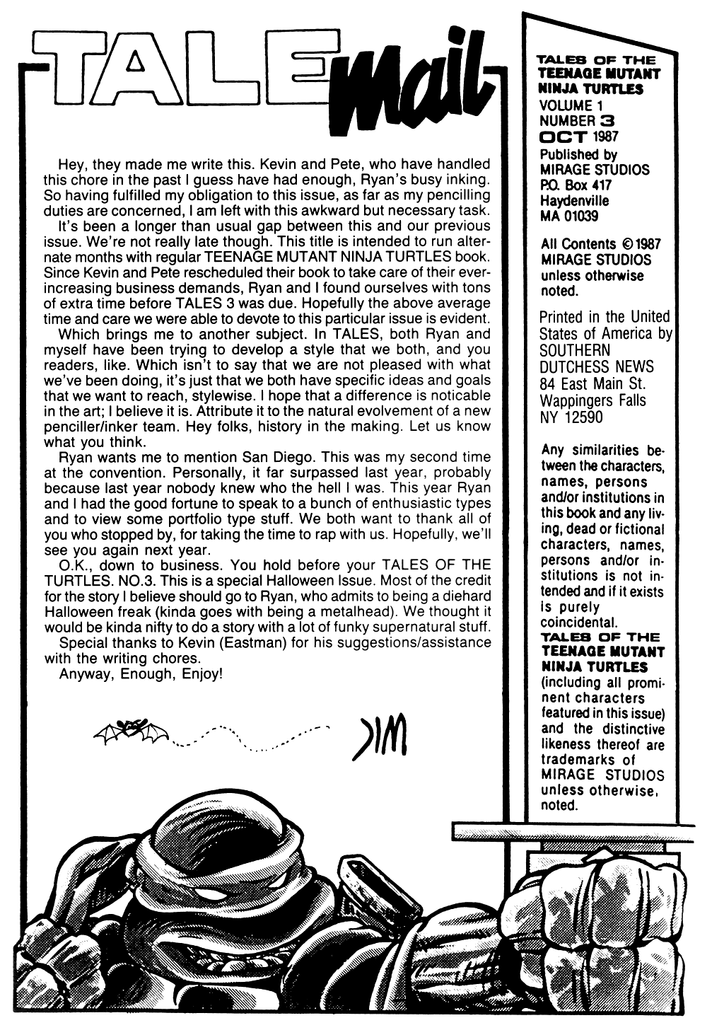 Tales of the Teenage Mutant Ninja Turtles issue 3 - Page 2