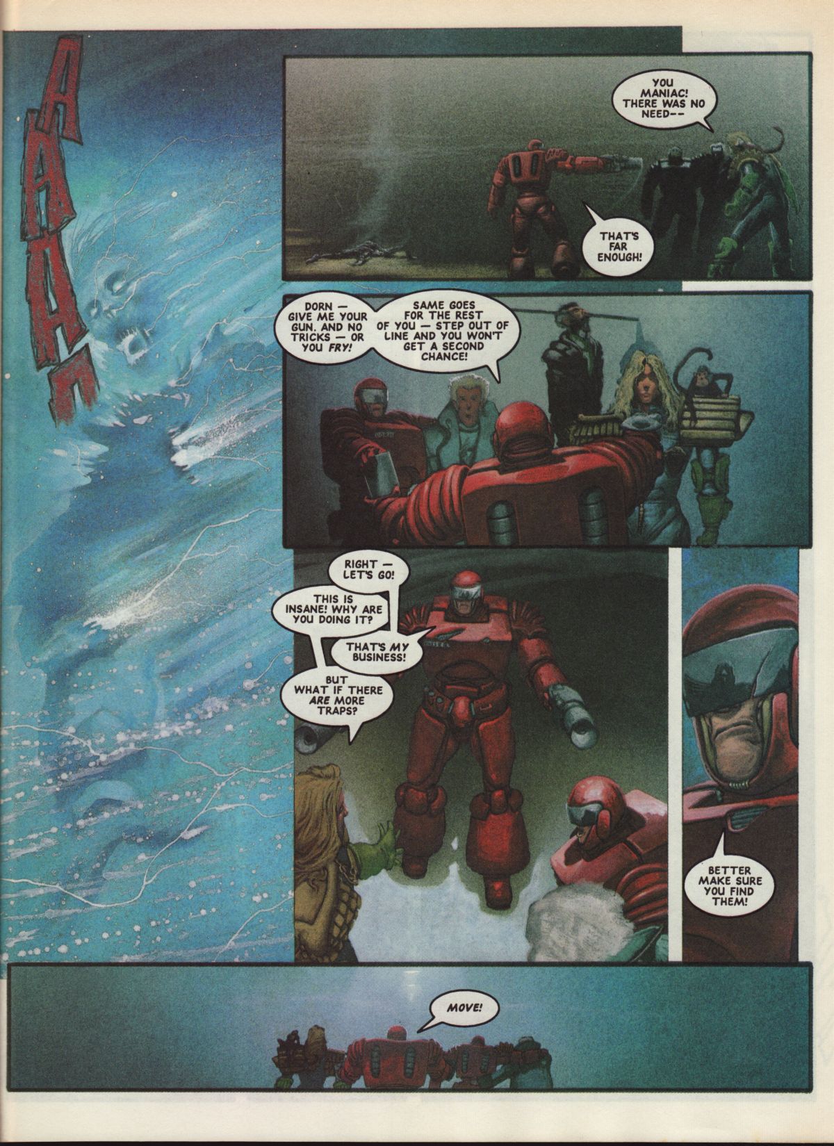 Read online Judge Dredd: The Megazine (vol. 2) comic -  Issue #30 - 35