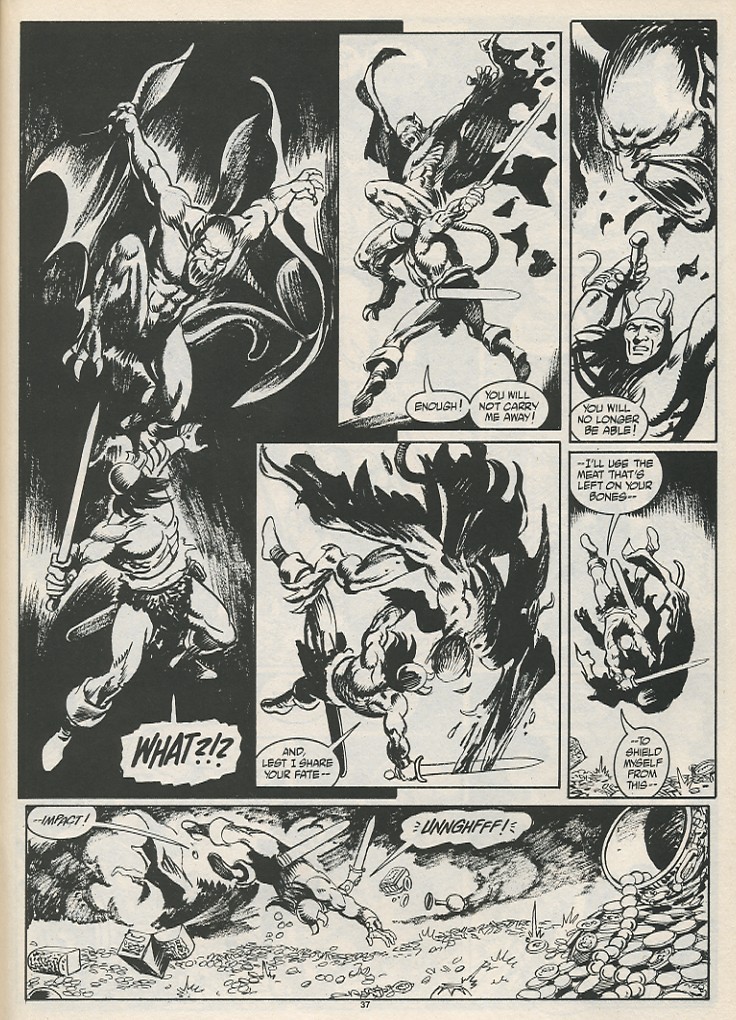 Read online The Savage Sword Of Conan comic -  Issue #189 - 39