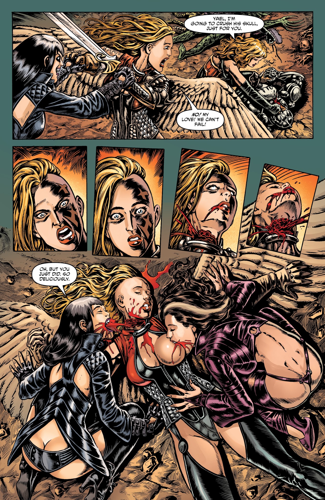 Read online UnHoly comic -  Issue #5 - 14