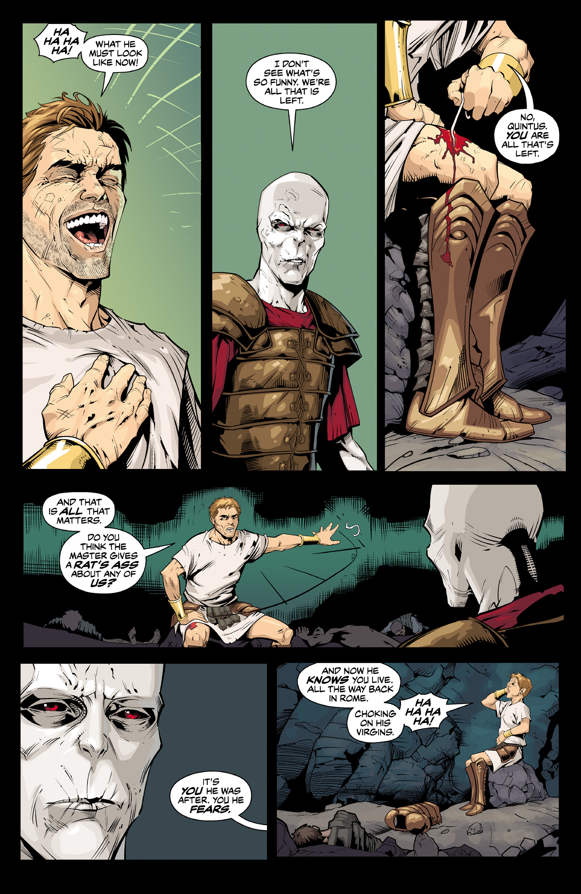 Read online The Strain: Mister Quinlan―Vampire Hunter comic -  Issue #4 - 16