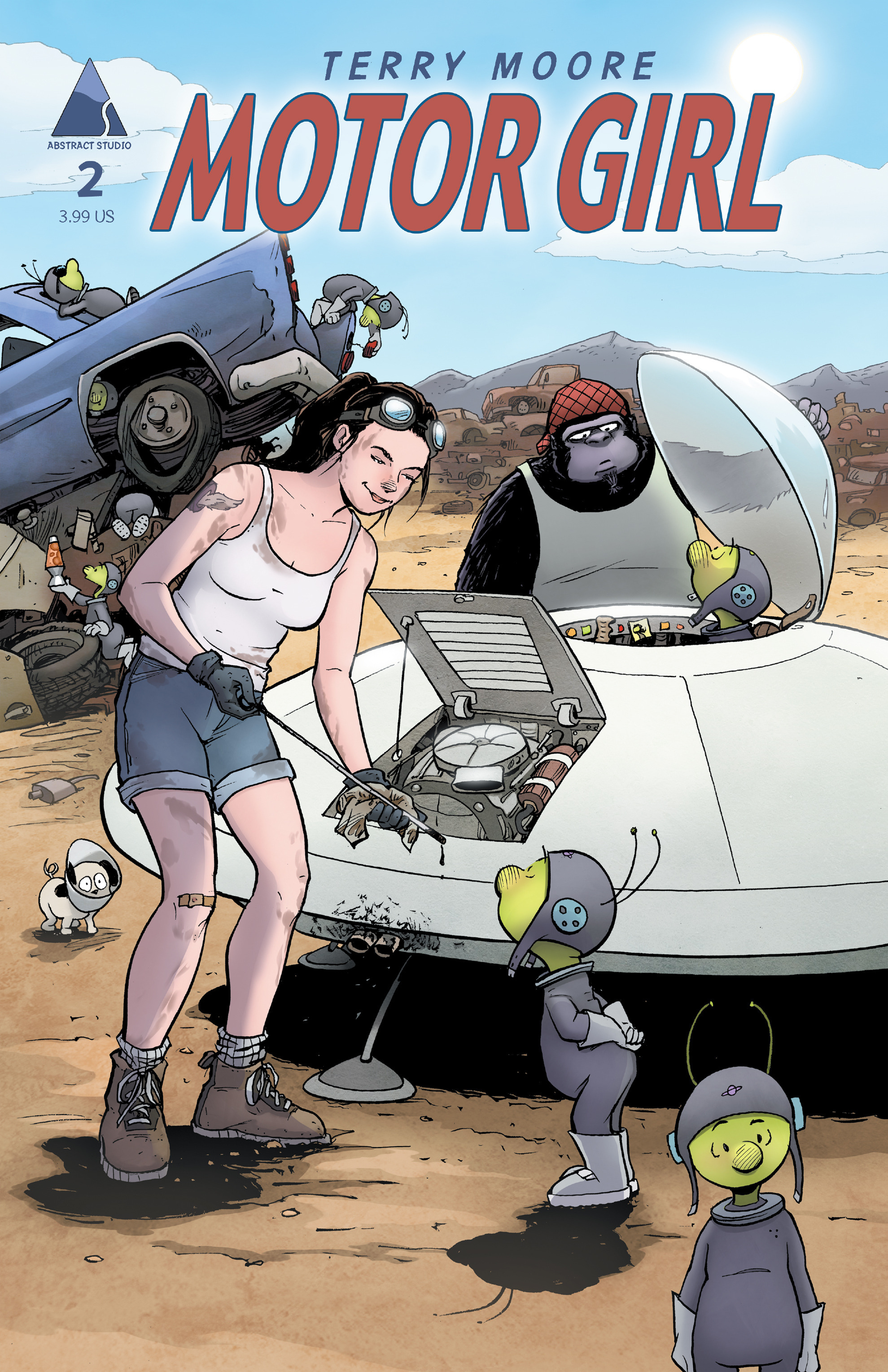 Read online Motor Girl comic -  Issue #2 - 1