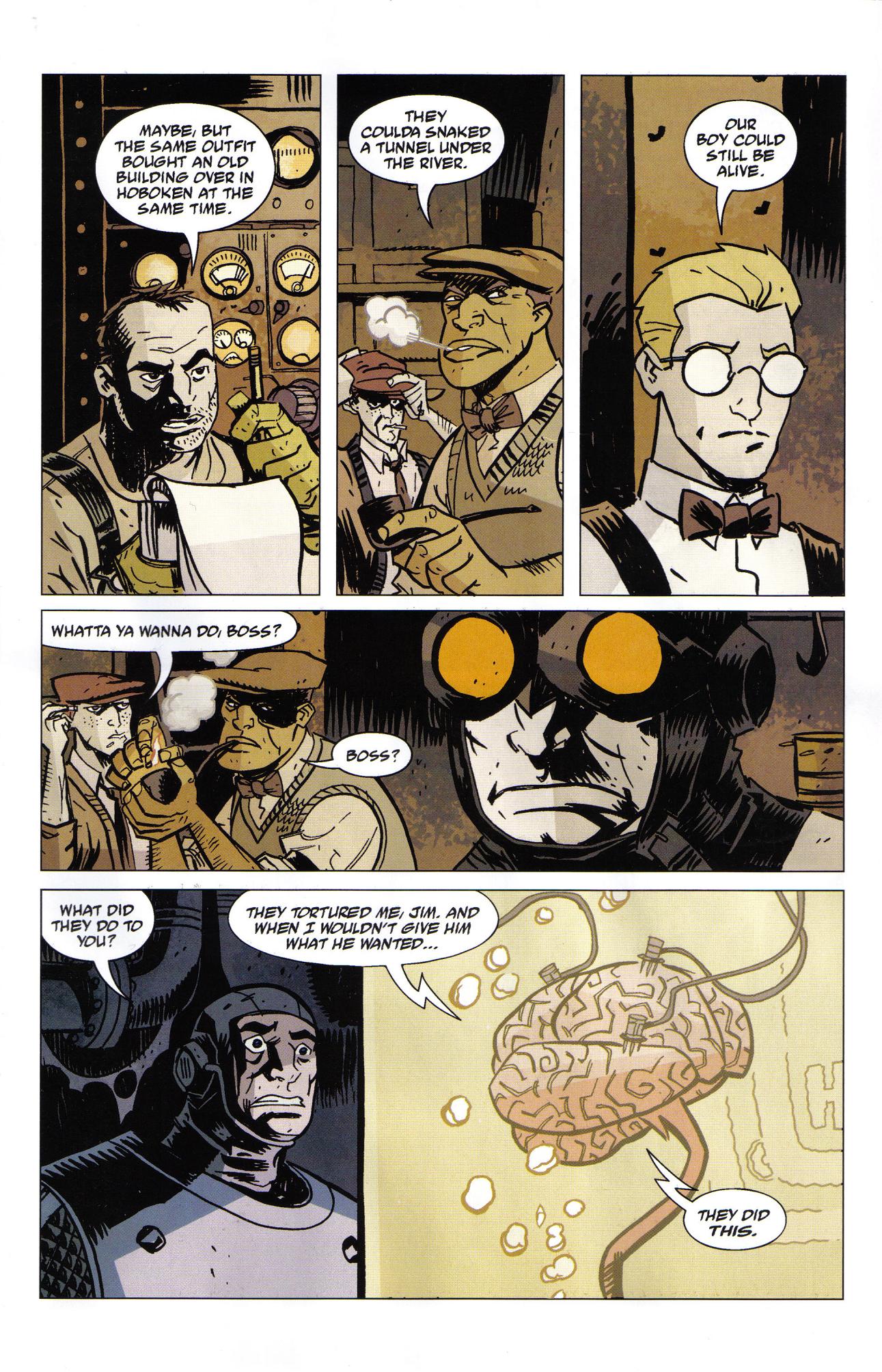 Read online Lobster Johnson: The Iron Prometheus comic -  Issue #3 - 5