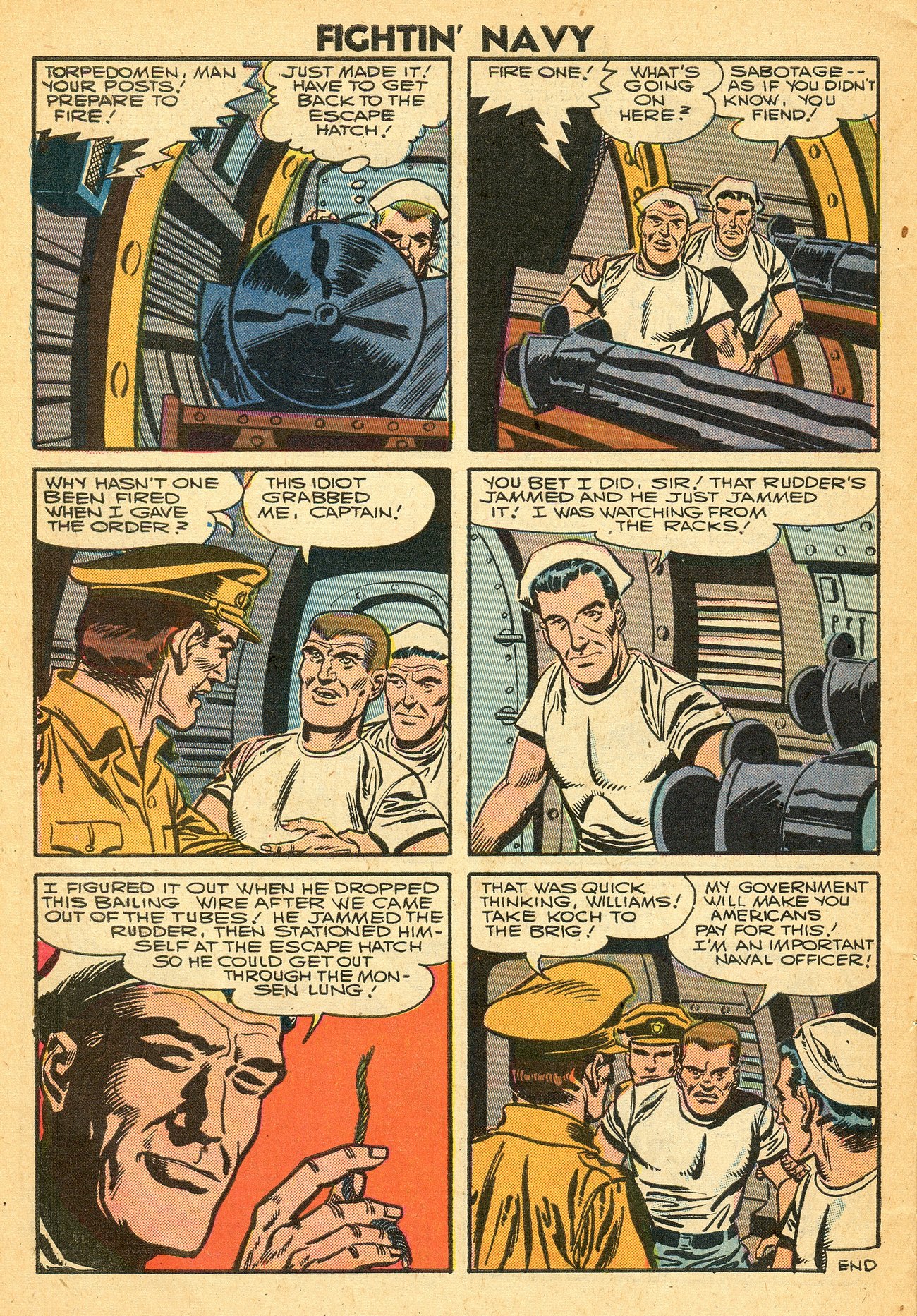 Read online Fightin' Navy comic -  Issue #77 - 30