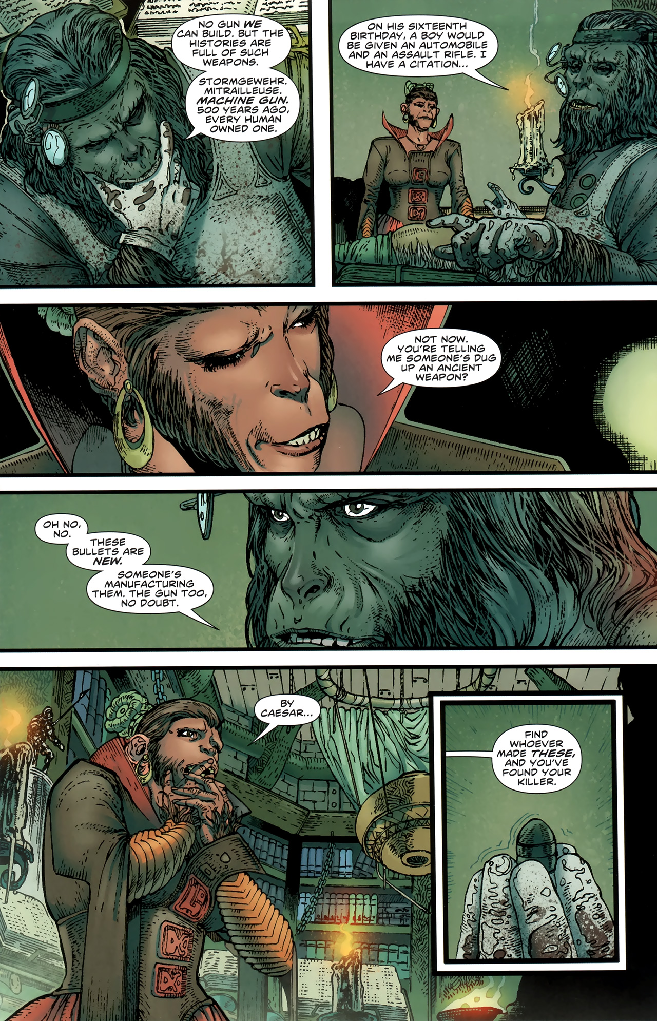 Read online Planet of the Apes (2011) comic -  Issue #1 - 16