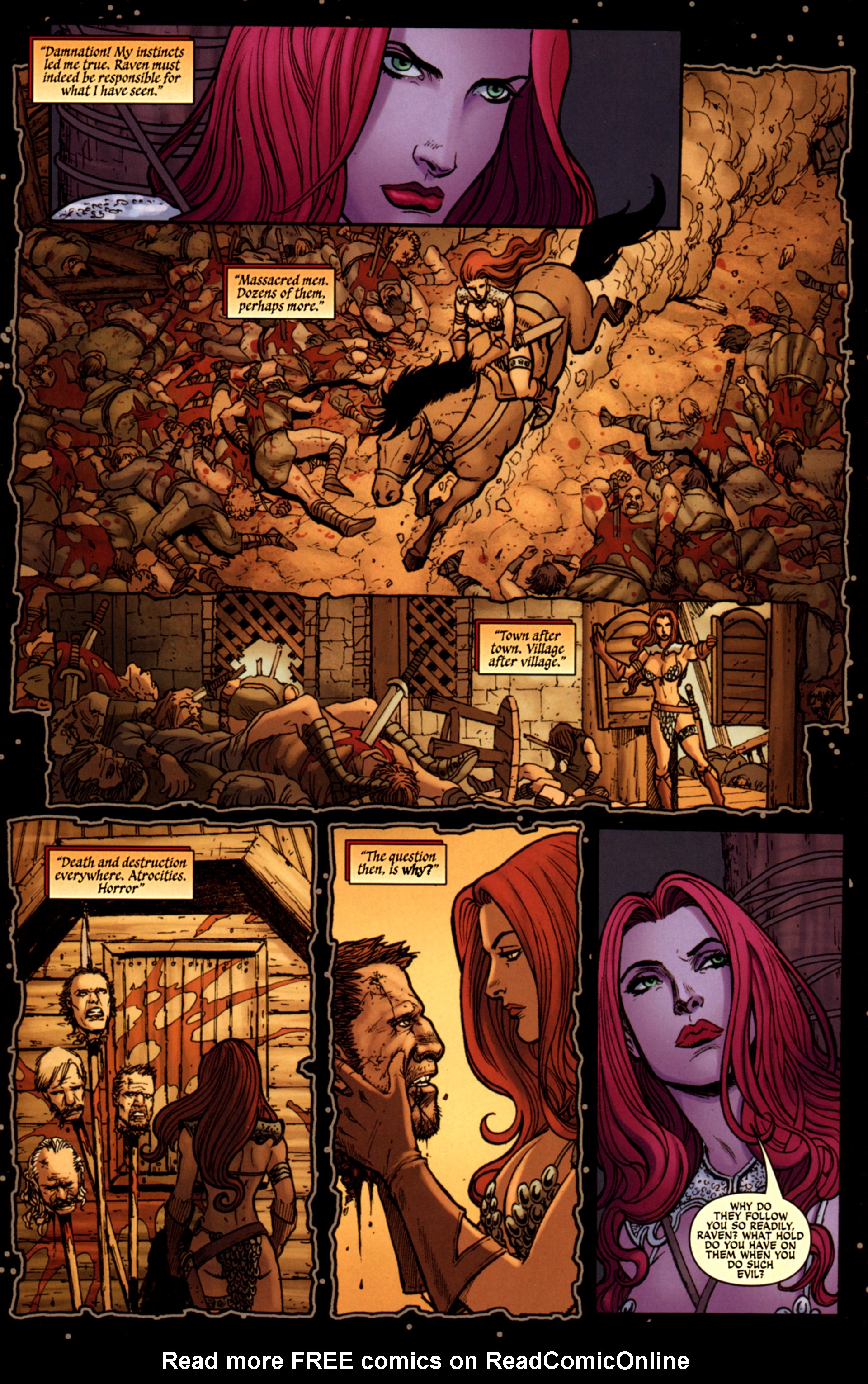 Read online Red Sonja Raven comic -  Issue # Full - 10