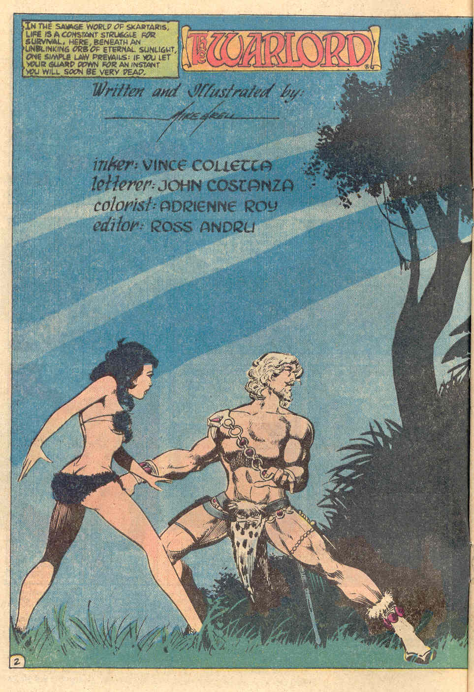 Read online Warlord (1976) comic -  Issue #49 - 3