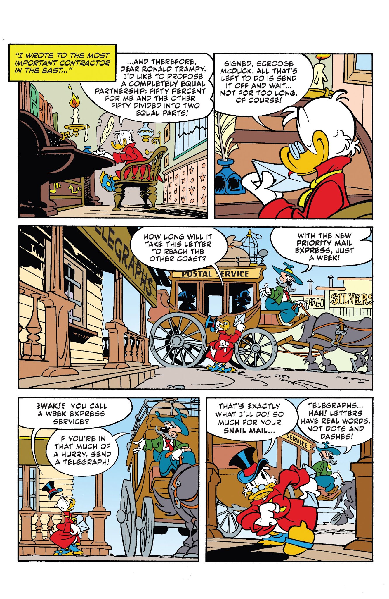 Read online Uncle Scrooge: My First Millions comic -  Issue #2 - 7