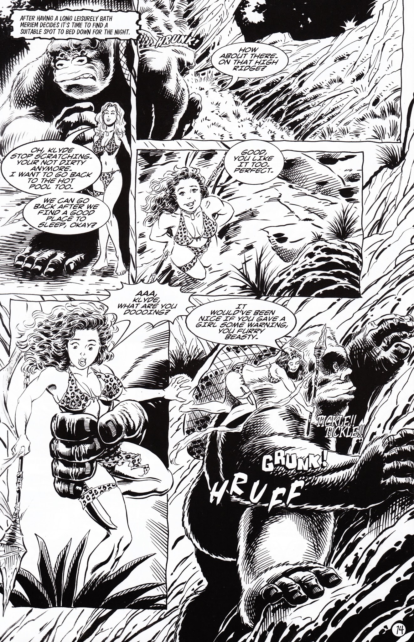 Read online Cavewoman: Journey comic -  Issue #2 - 16
