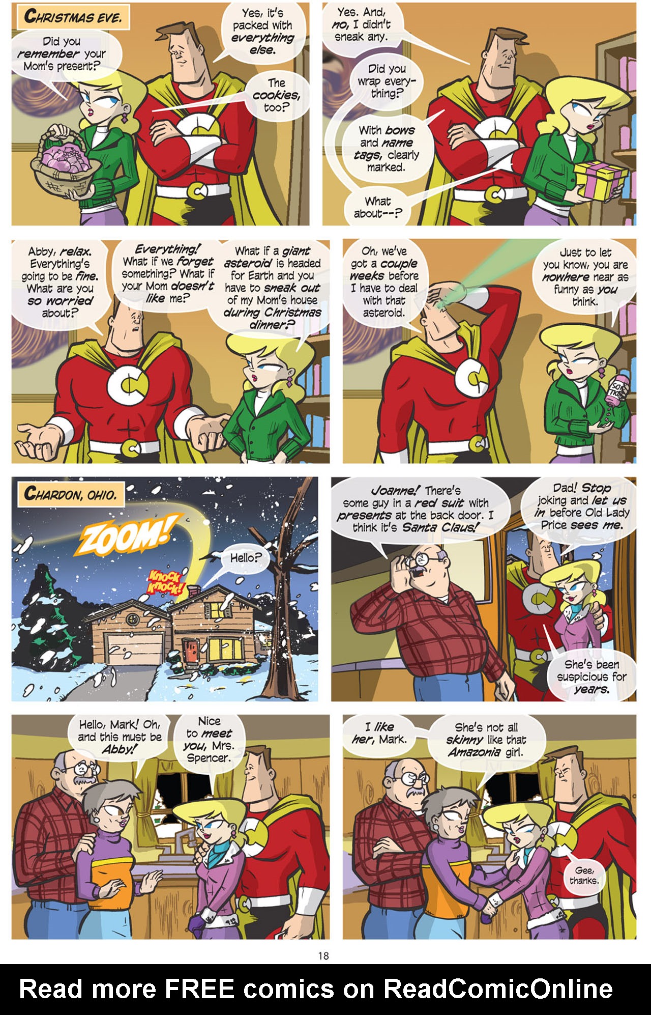 Read online Love and Capes comic -  Issue #2 - 19