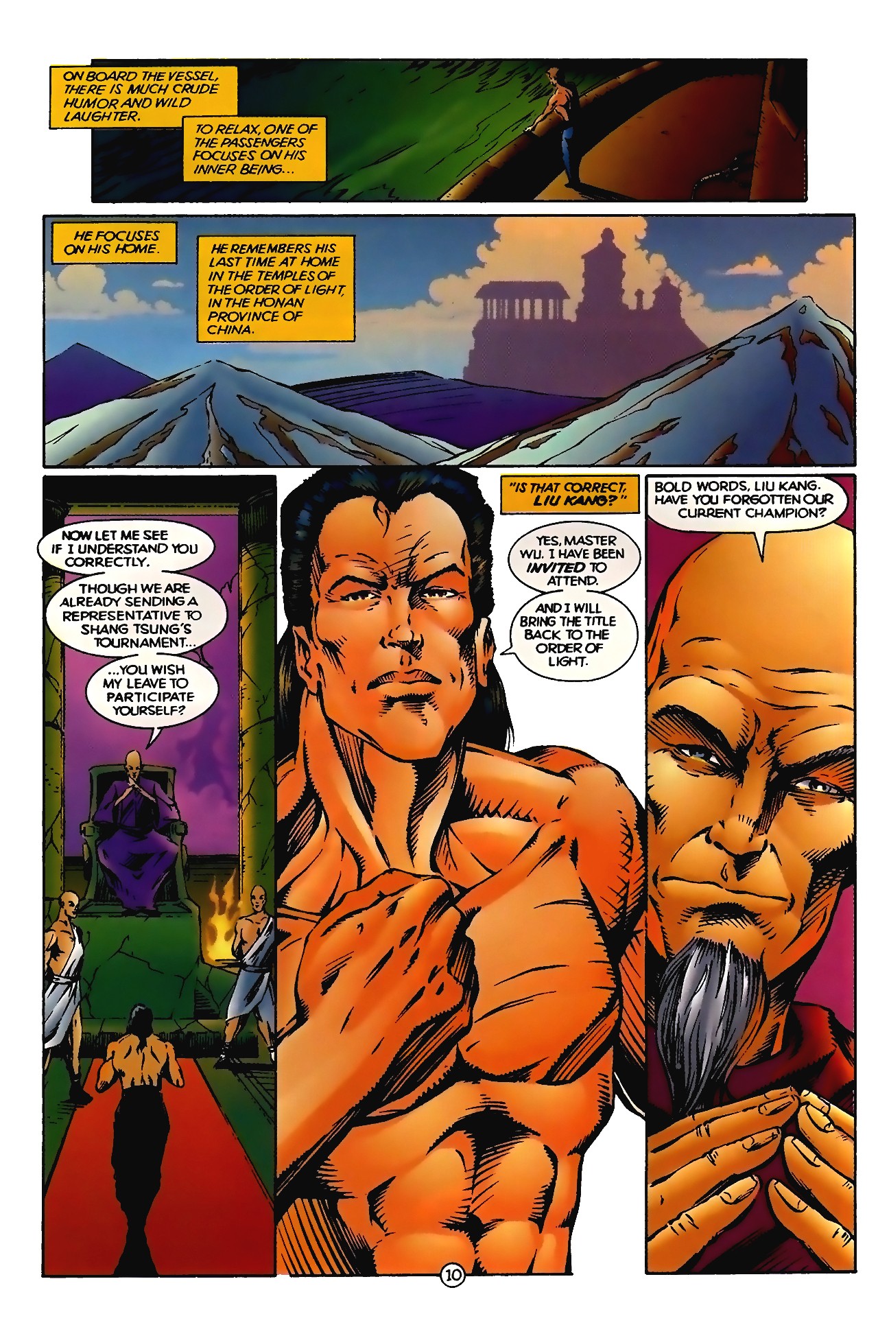 Read online Mortal Kombat (1994) comic -  Issue #1 - 13
