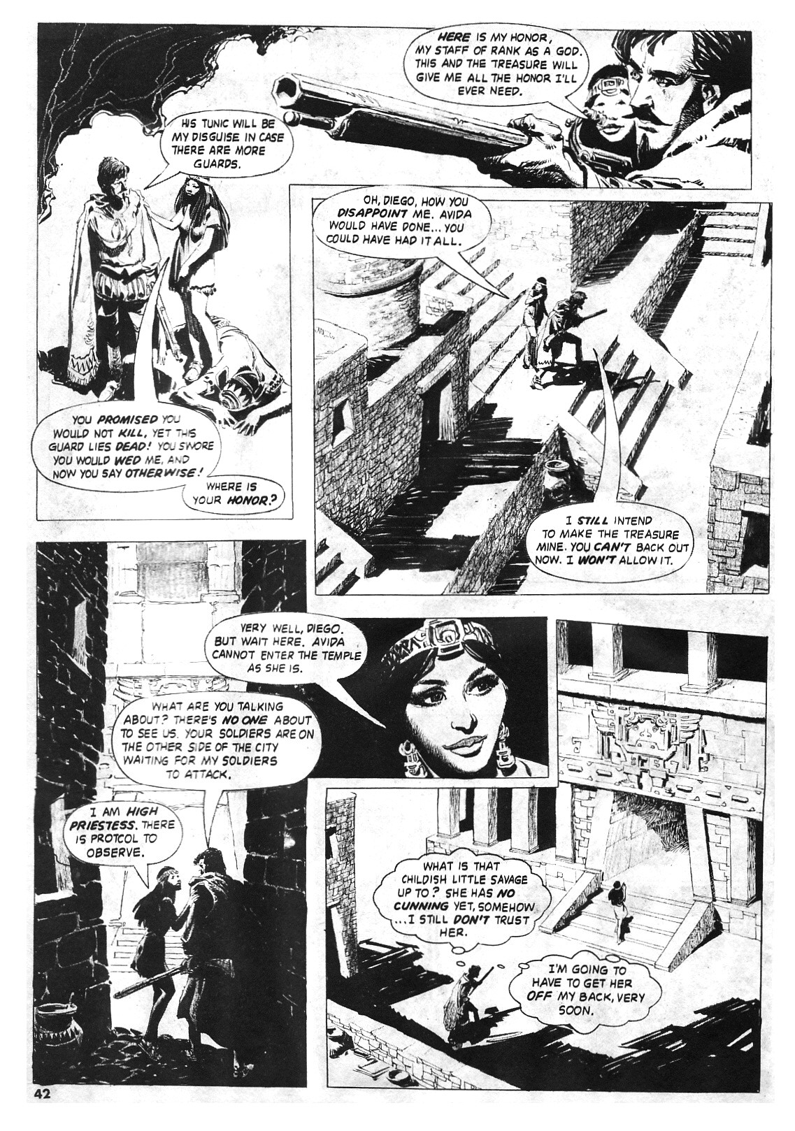Read online Vampirella (1969) comic -  Issue #71 - 42