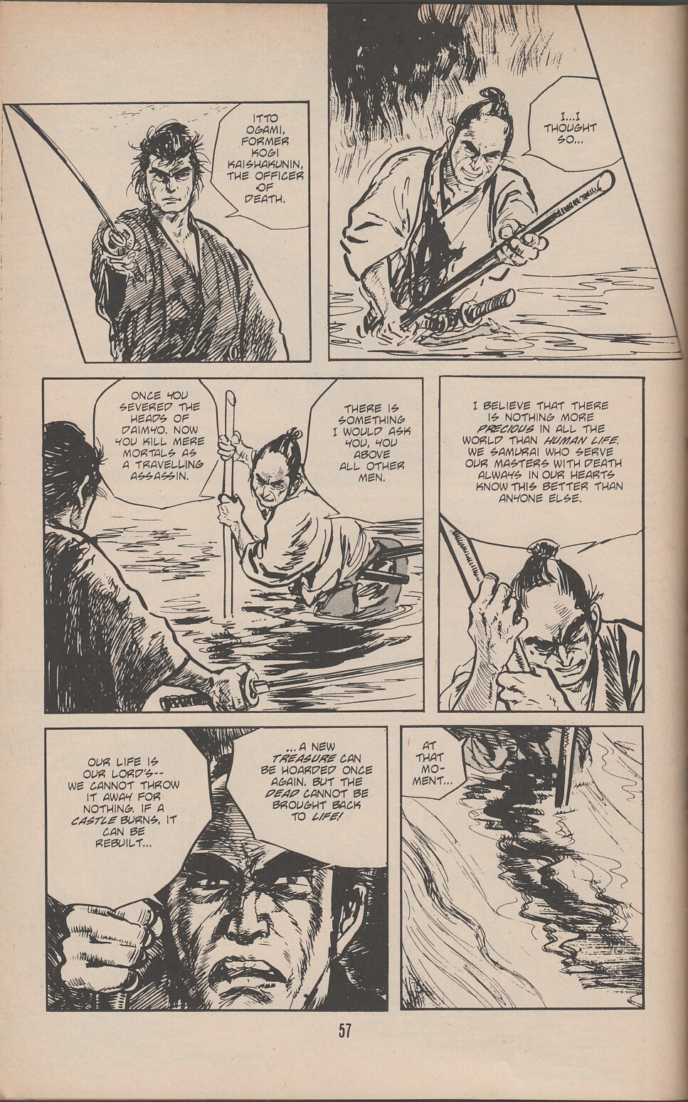 Read online Lone Wolf and Cub comic -  Issue #40 - 64
